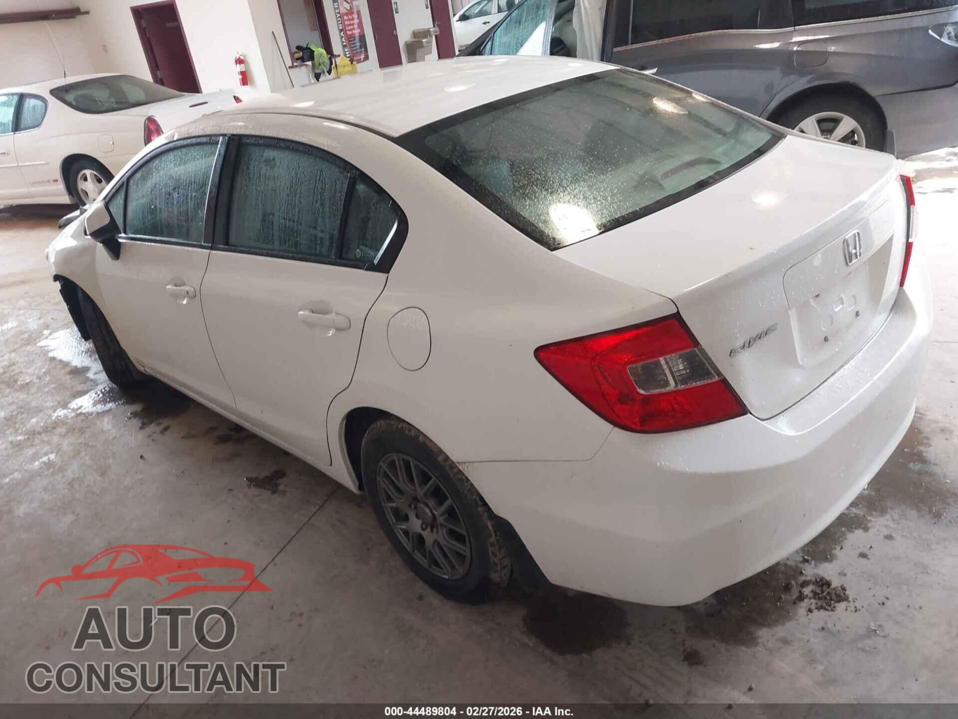 HONDA CIVIC 2012 - 19XFB2F58CE106145