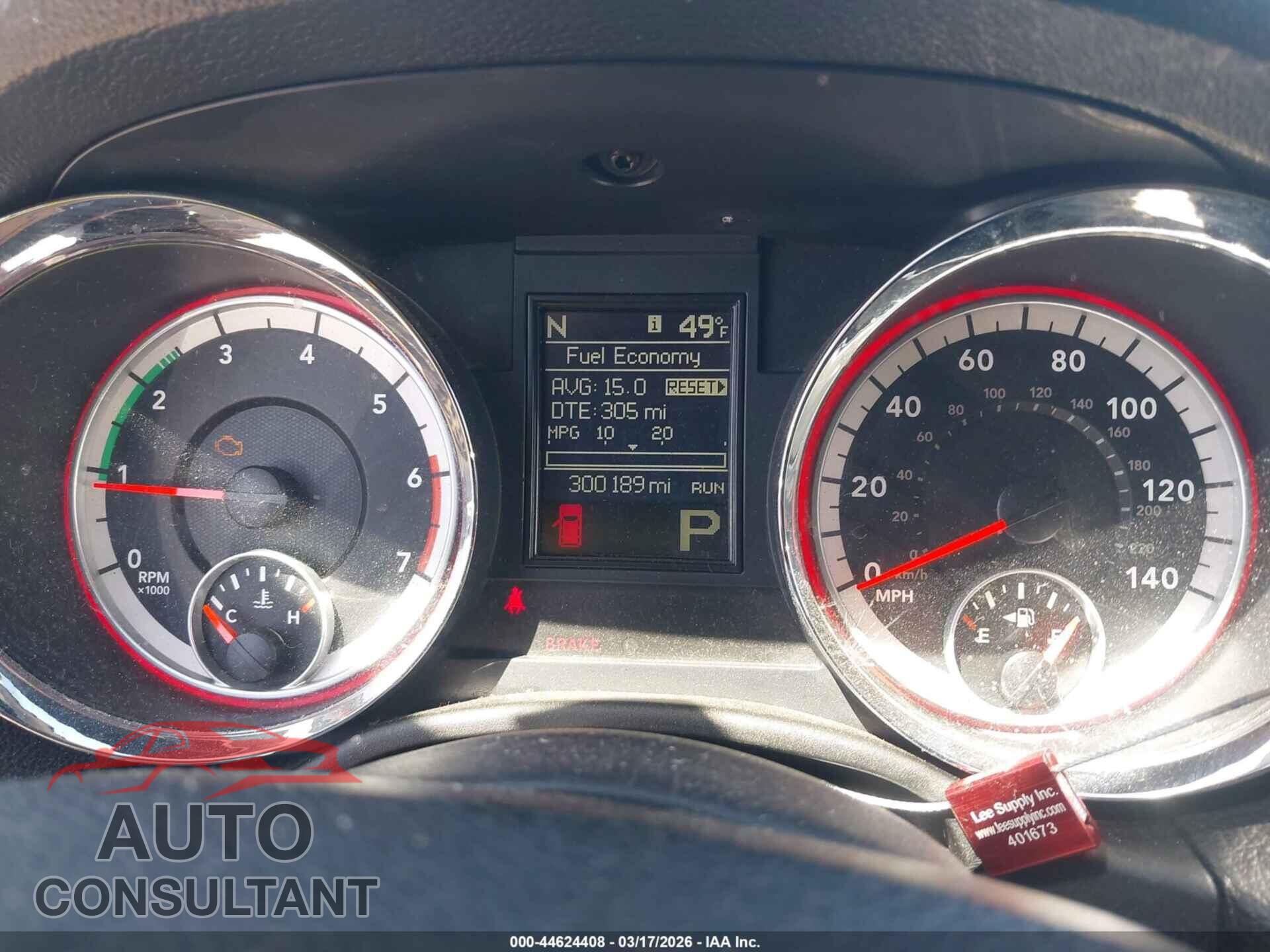 DODGE DURANGO 2013 - 1C4SDJET6DC605022