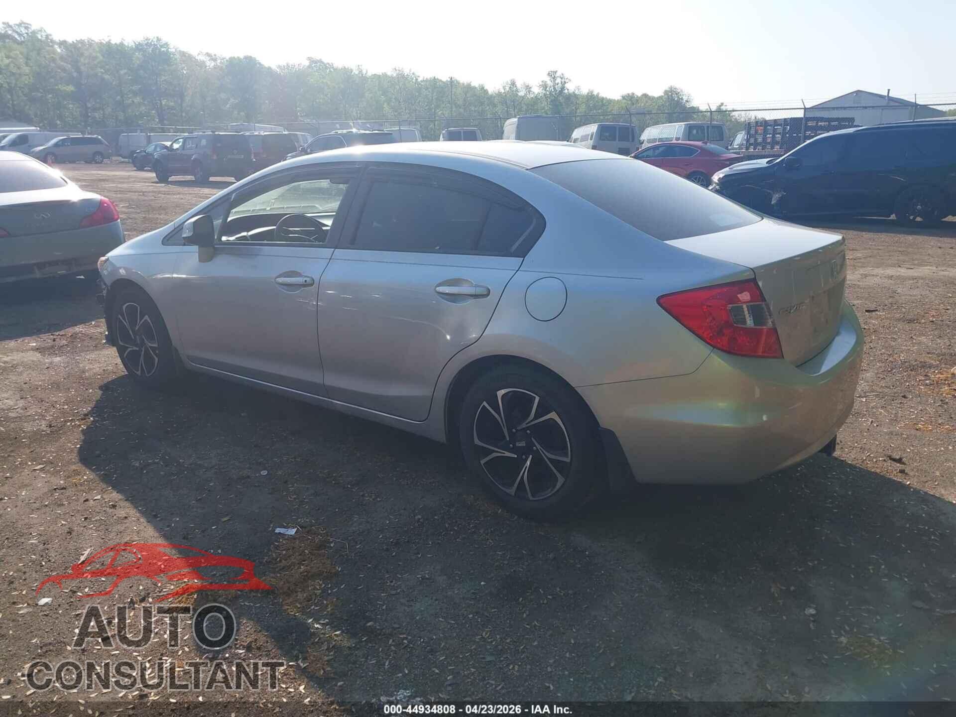 HONDA CIVIC 2012 - 19XFB2F86CE346109