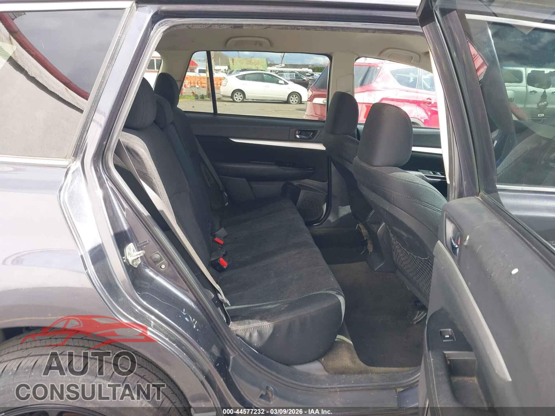 SUBARU OUTBACK 2013 - 4S4BRBCC8D3316052