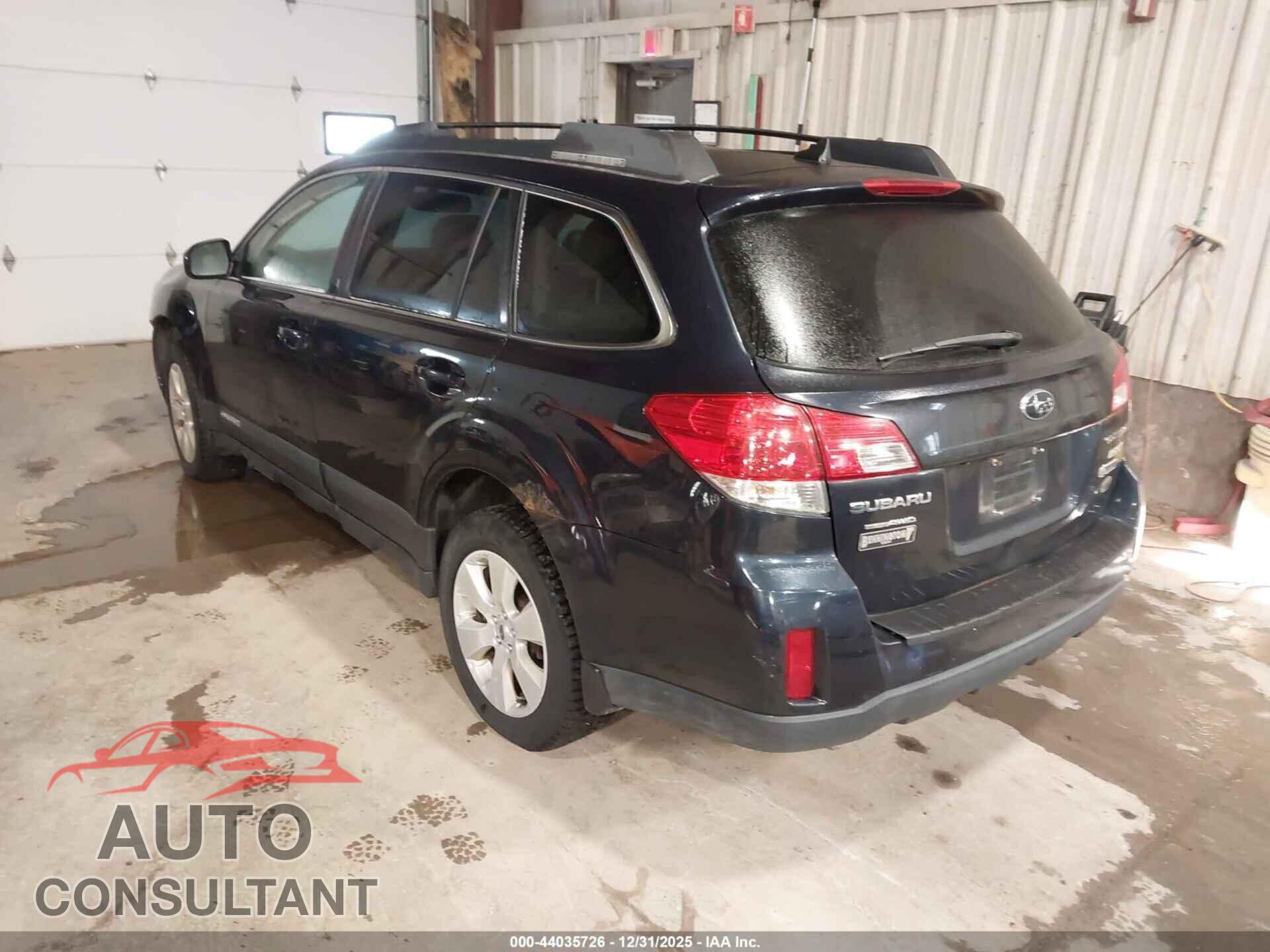 SUBARU OUTBACK 2012 - 4S4BRBLC6C3276357