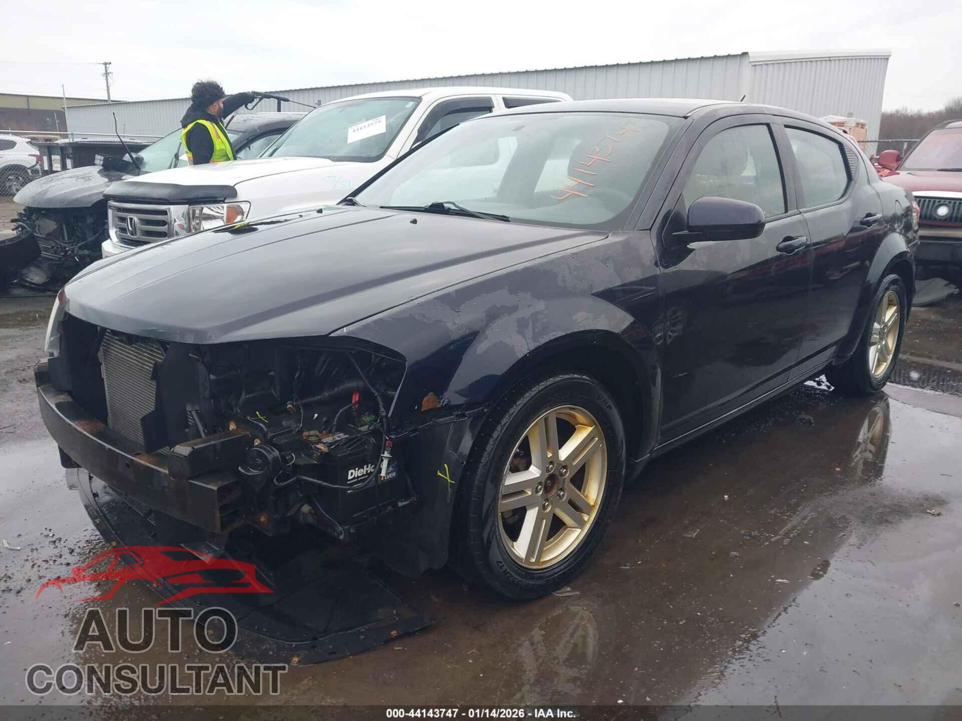 DODGE AVENGER 2012 - 1C3CDZCB6CN227952