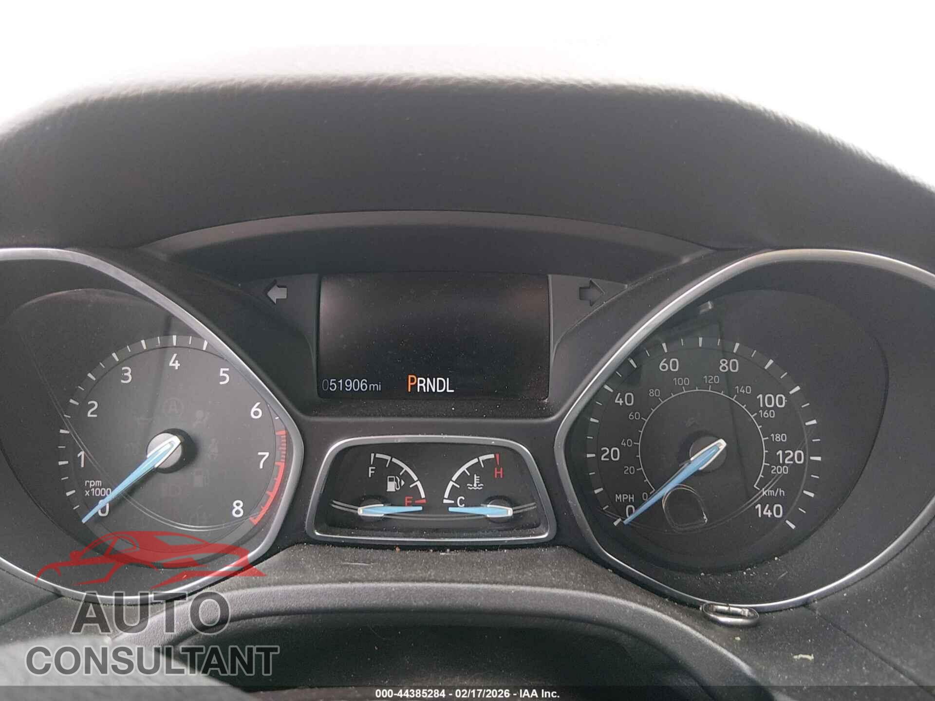 FORD FOCUS 2017 - 1FADP3F23HL291892