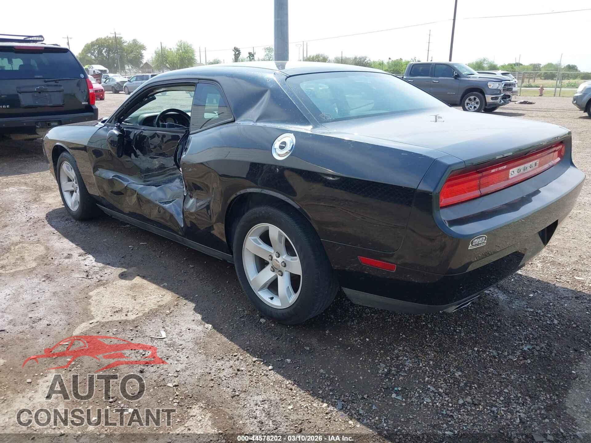 DODGE CHALLENGER 2012 - 2C3CDYAG0CH232243