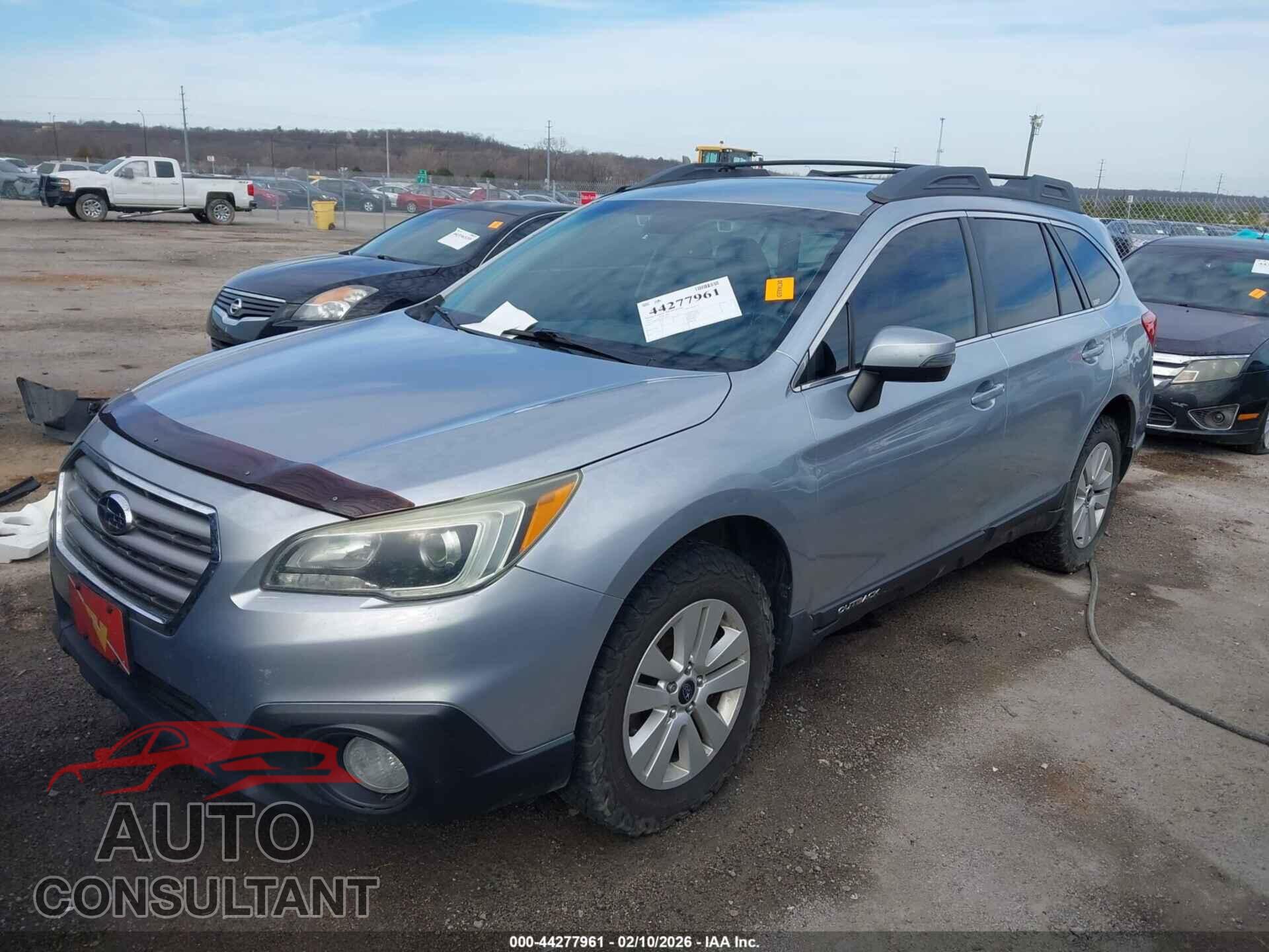 SUBARU OUTBACK 2015 - 4S4BSBFC3F3307617