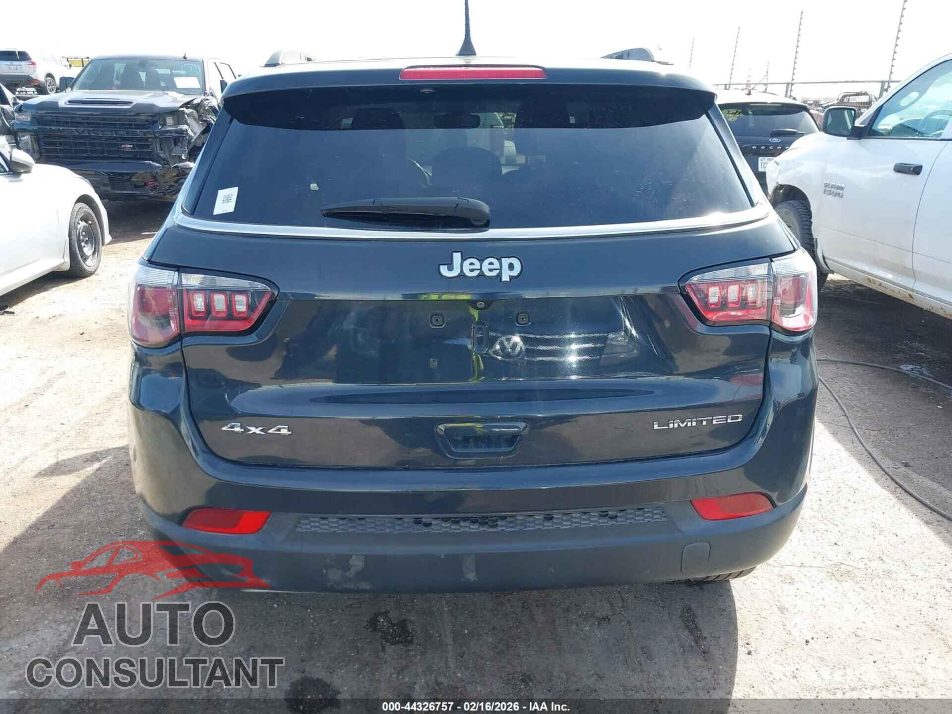 JEEP NEW COMPASS 2017 - 3C4NJDCB4HT616855