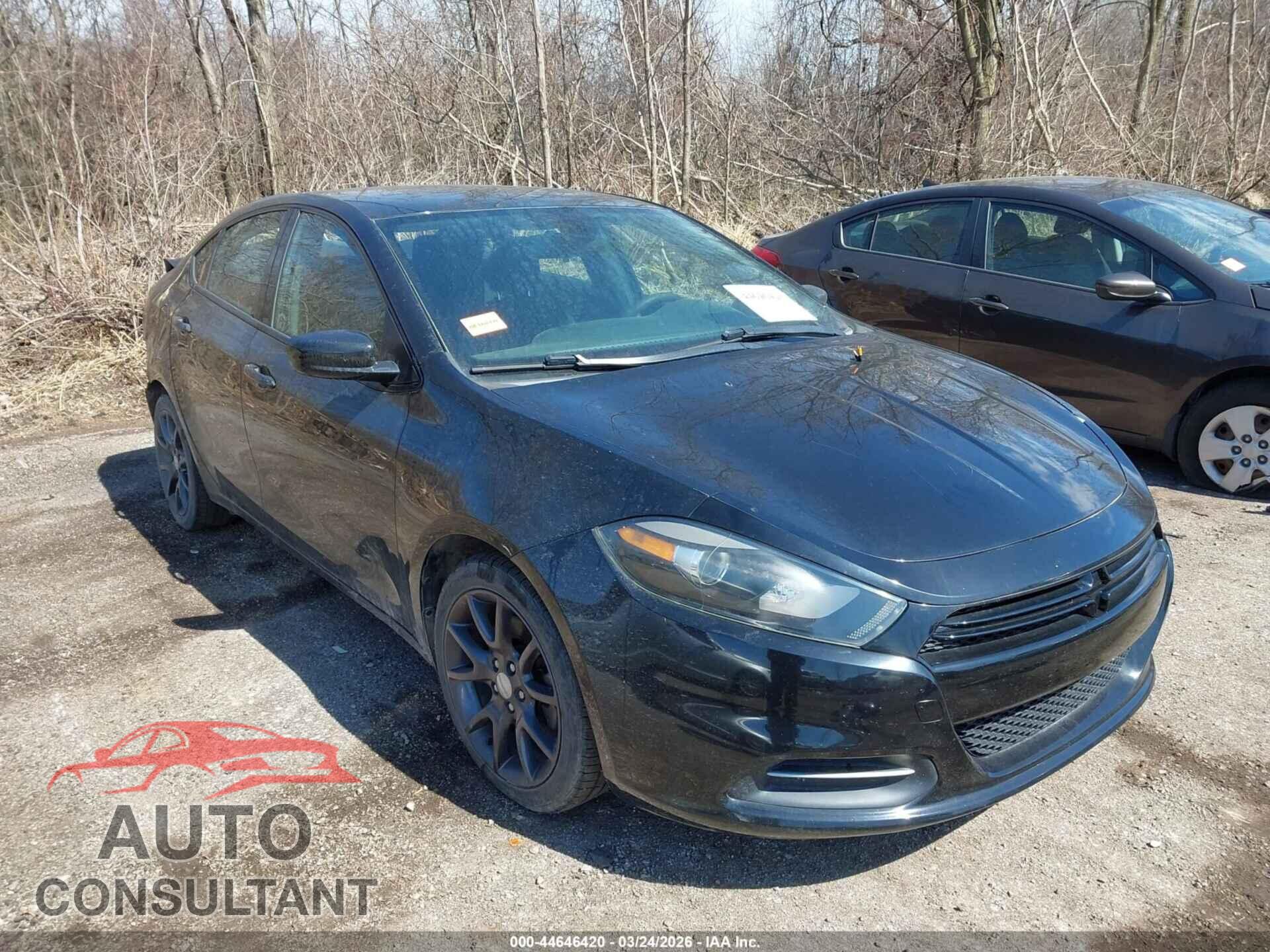 DODGE DART 2015 - 1C3CDFAA6FD433596