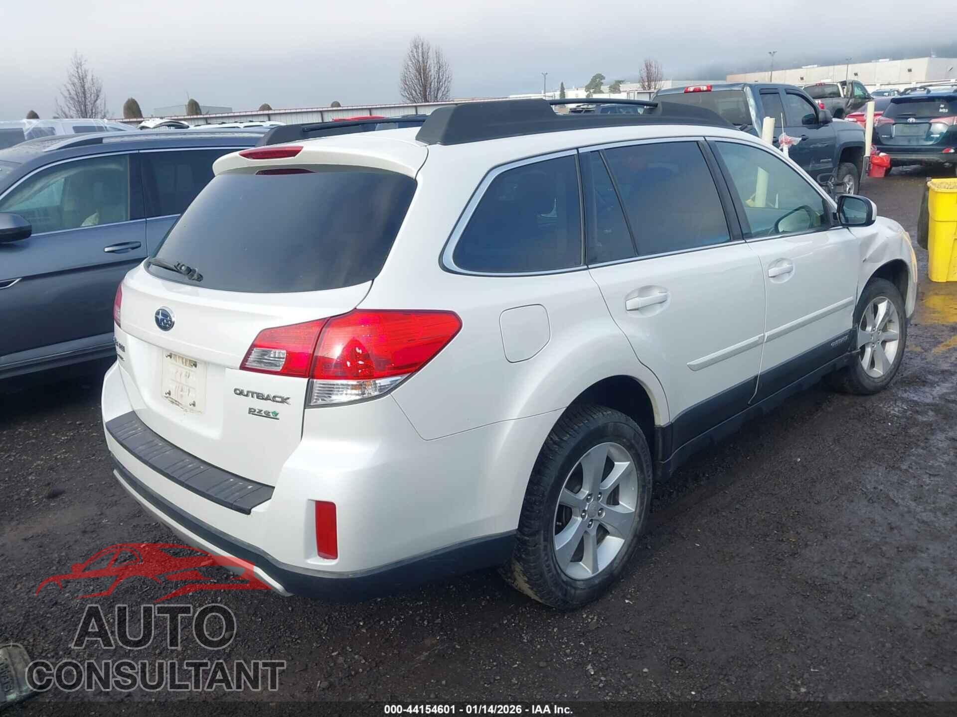 SUBARU OUTBACK 2013 - 4S4BRBCC1D3228587