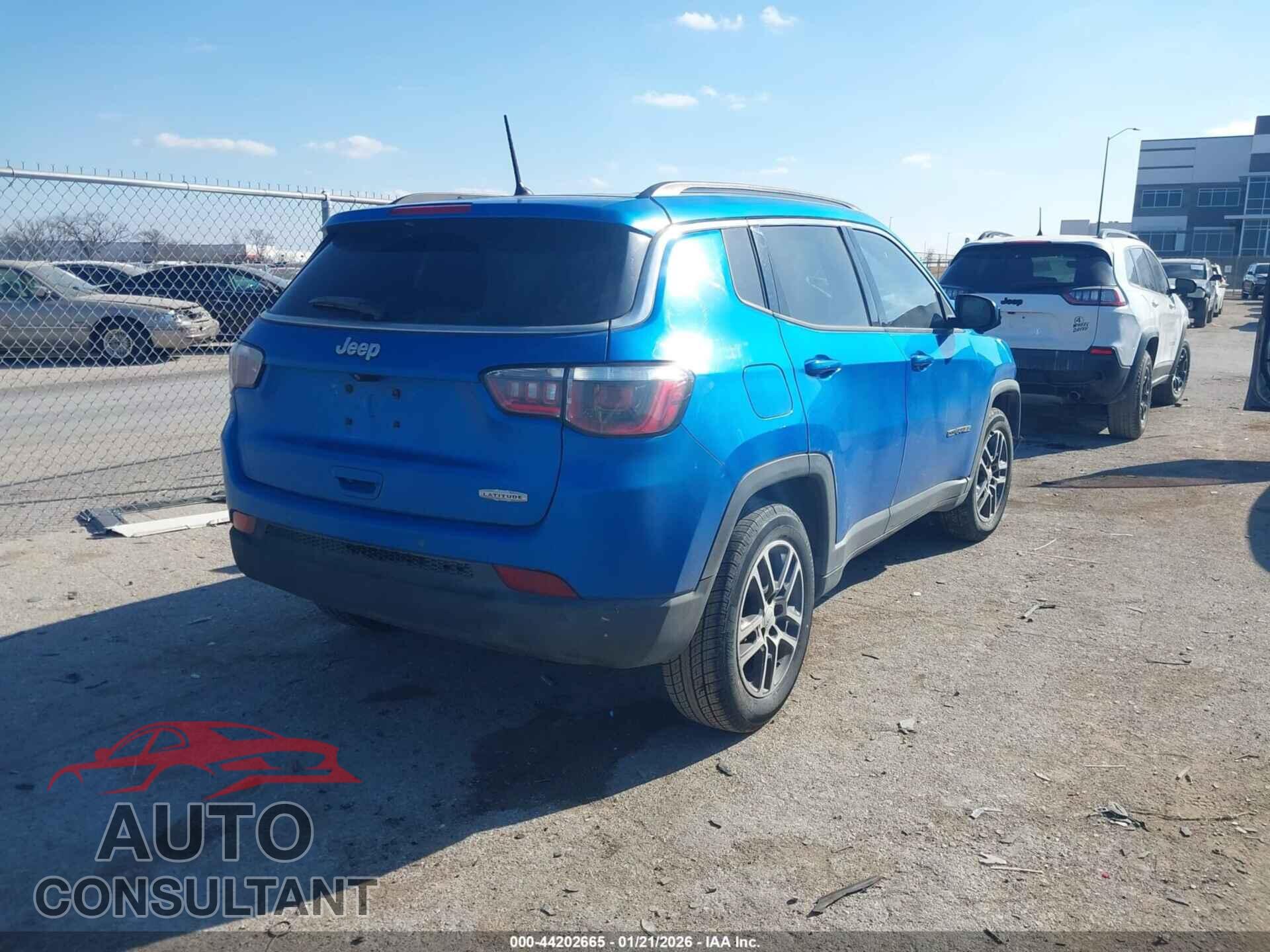 JEEP NEW COMPASS 2017 - 3C4NJCBB1HT669136