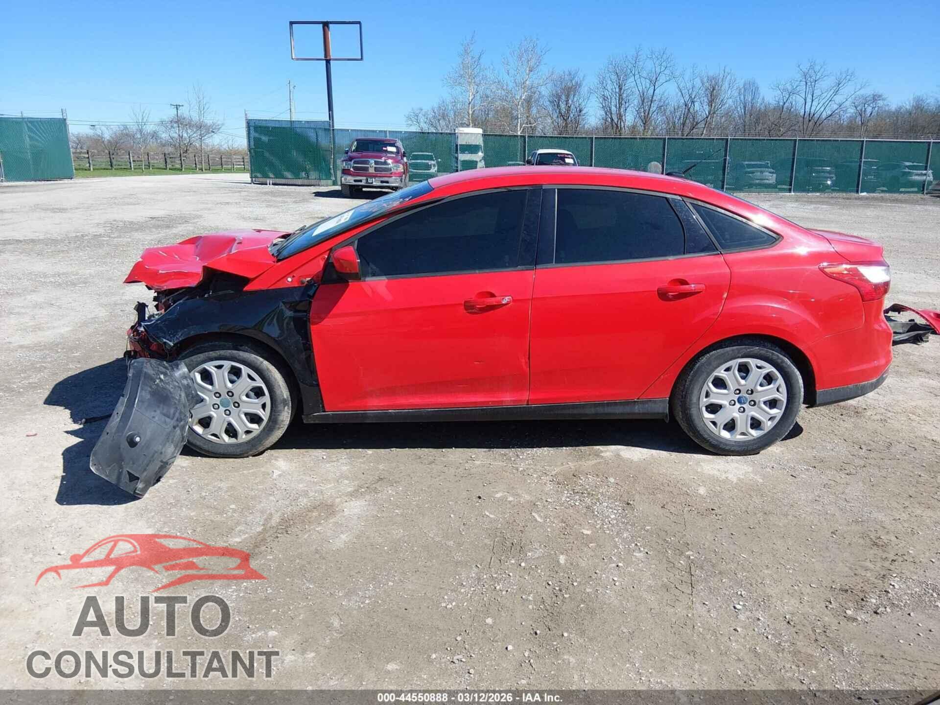 FORD FOCUS 2012 - 1FAHP3F21CL152676