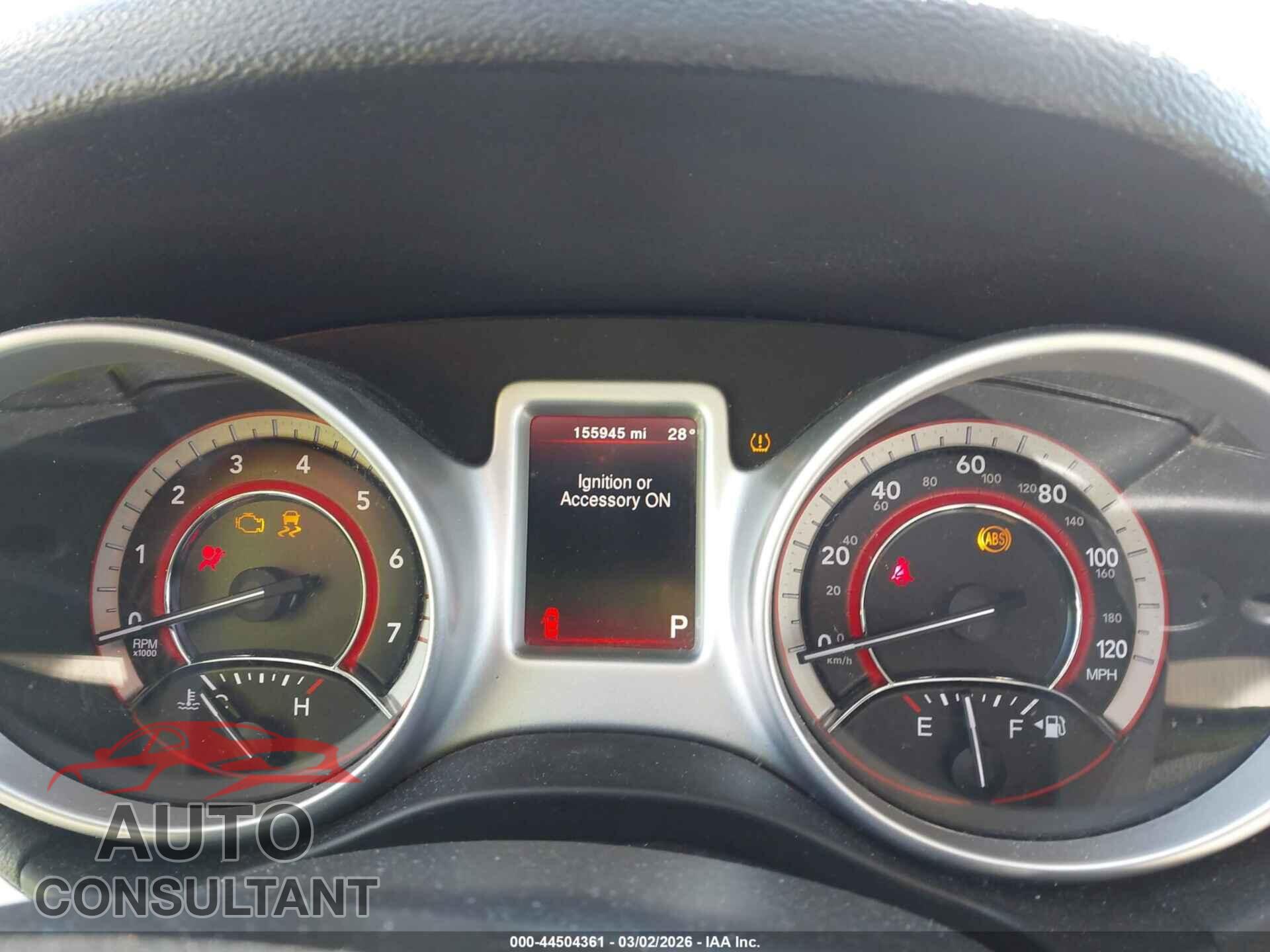 DODGE JOURNEY 2017 - 3C4PDCAB1HT519495