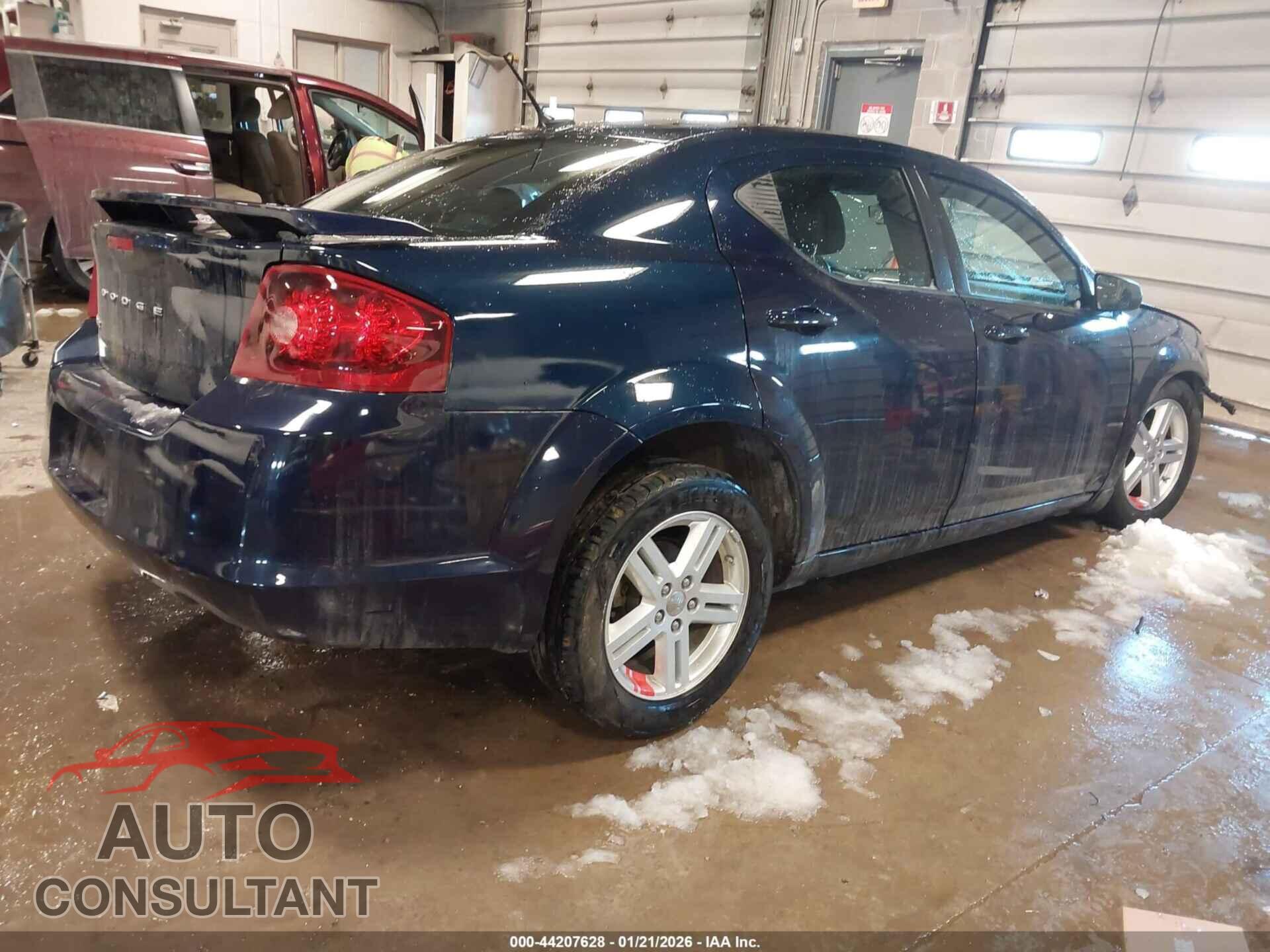 DODGE AVENGER 2013 - 1C3CDZAG0DN596435