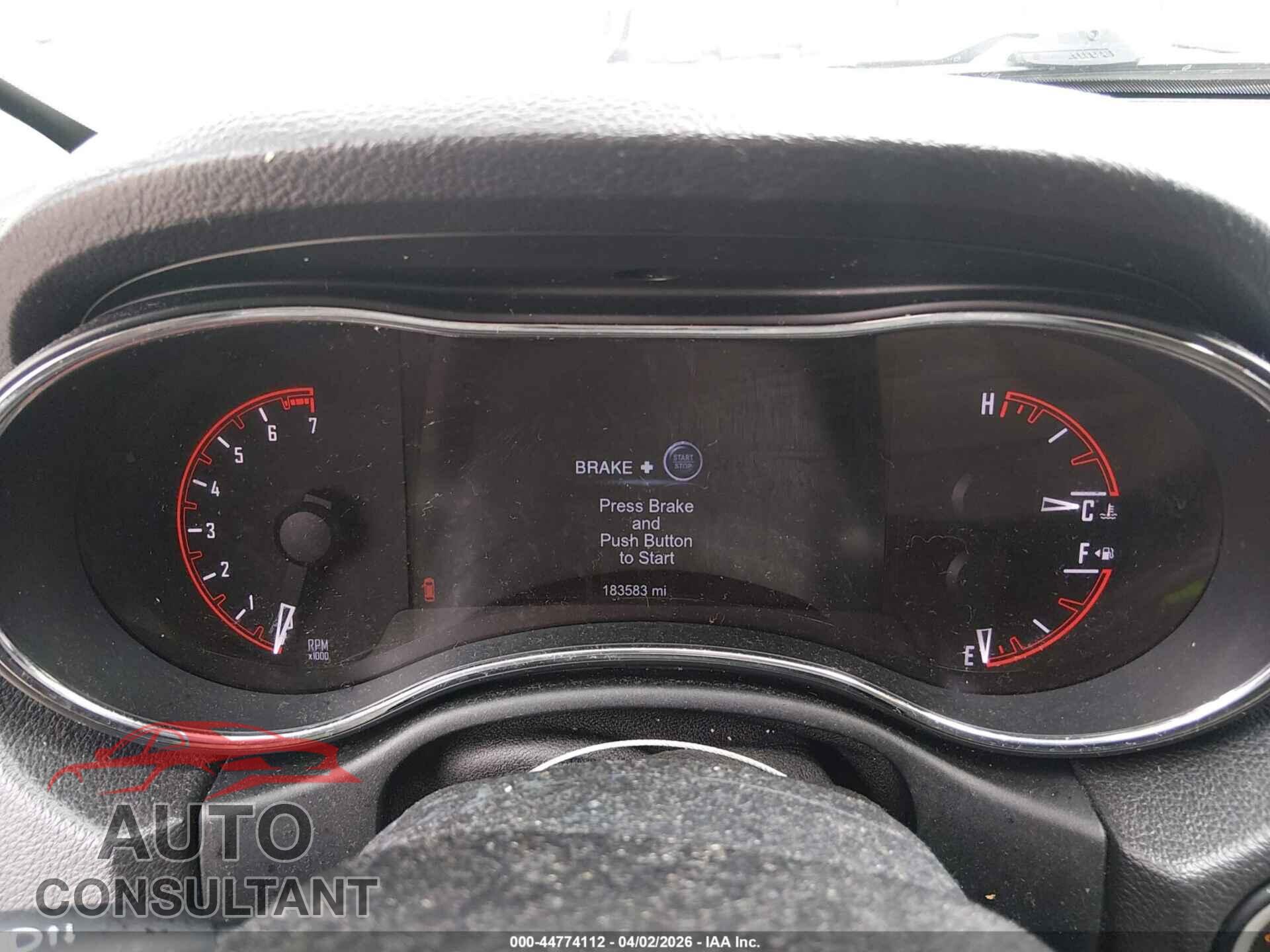 DODGE DURANGO 2014 - 1C4RDJAG0EC562533