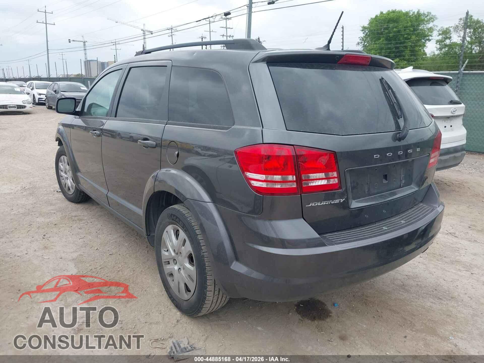 DODGE JOURNEY 2016 - 3C4PDCAB9GT230511