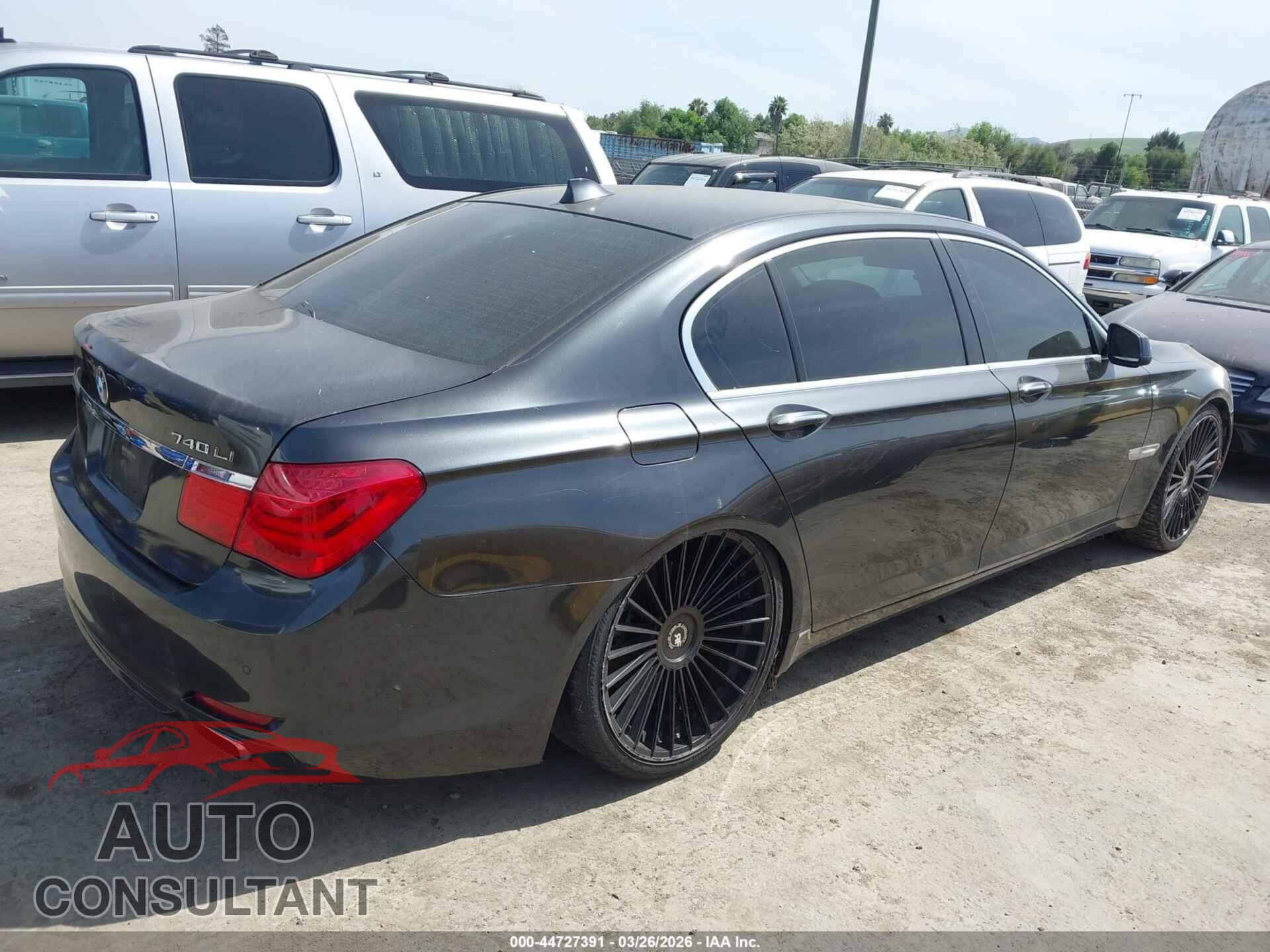 BMW 740LI 2011 - WBAKB4C54BC574228