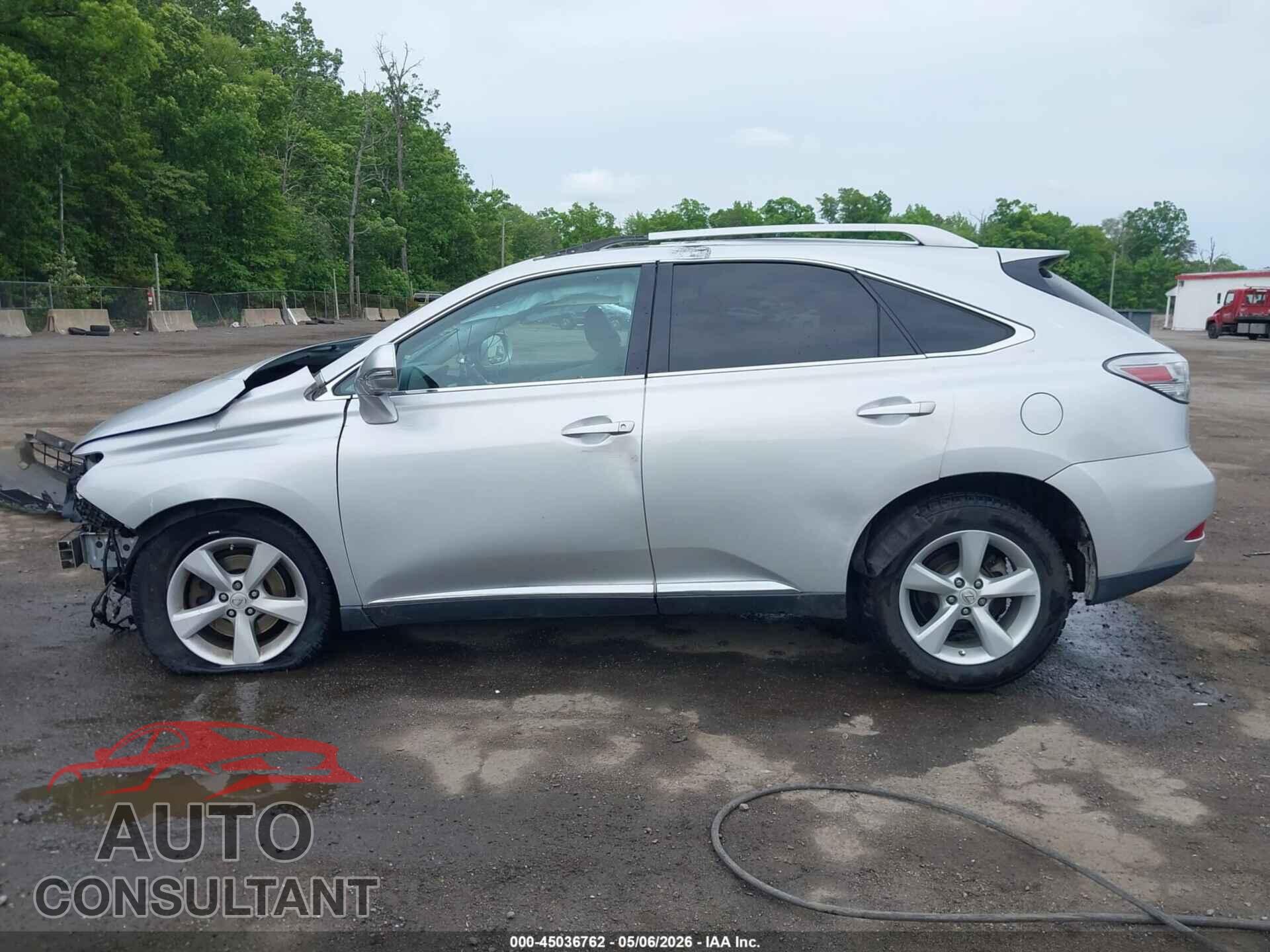 LEXUS RX 350 2012 - 2T2BK1BA9CC143193