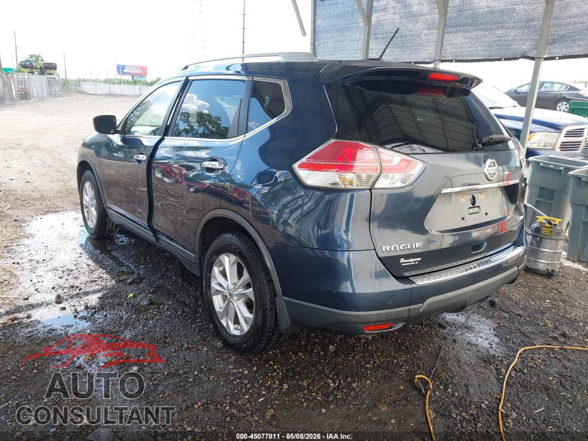 NISSAN ROGUE 2015 - KNMAT2MV5FP552445