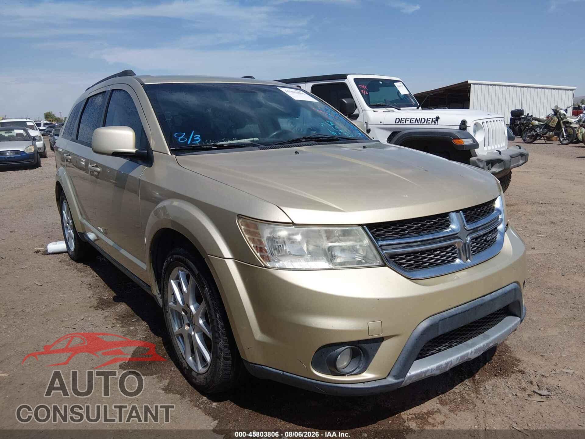 DODGE JOURNEY 2011 - 3D4PH1FG2BT559348