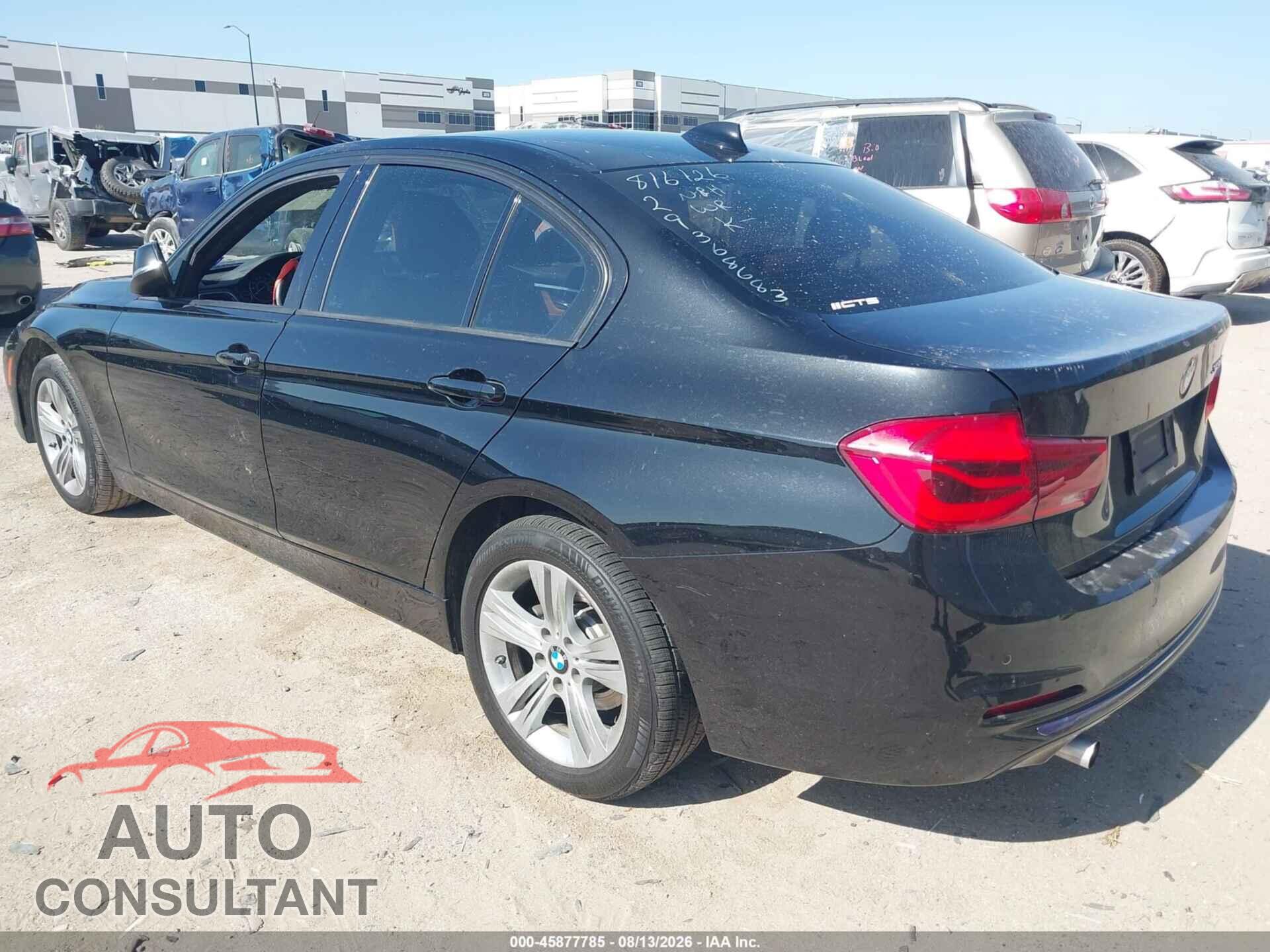 BMW 328I 2016 - WBA8E3G54GNU38778