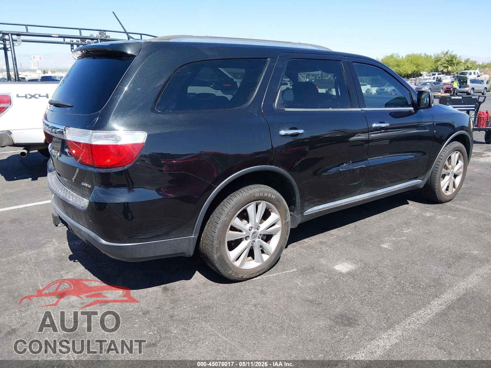 DODGE DURANGO 2013 - 1C4SDHDT6DC598101