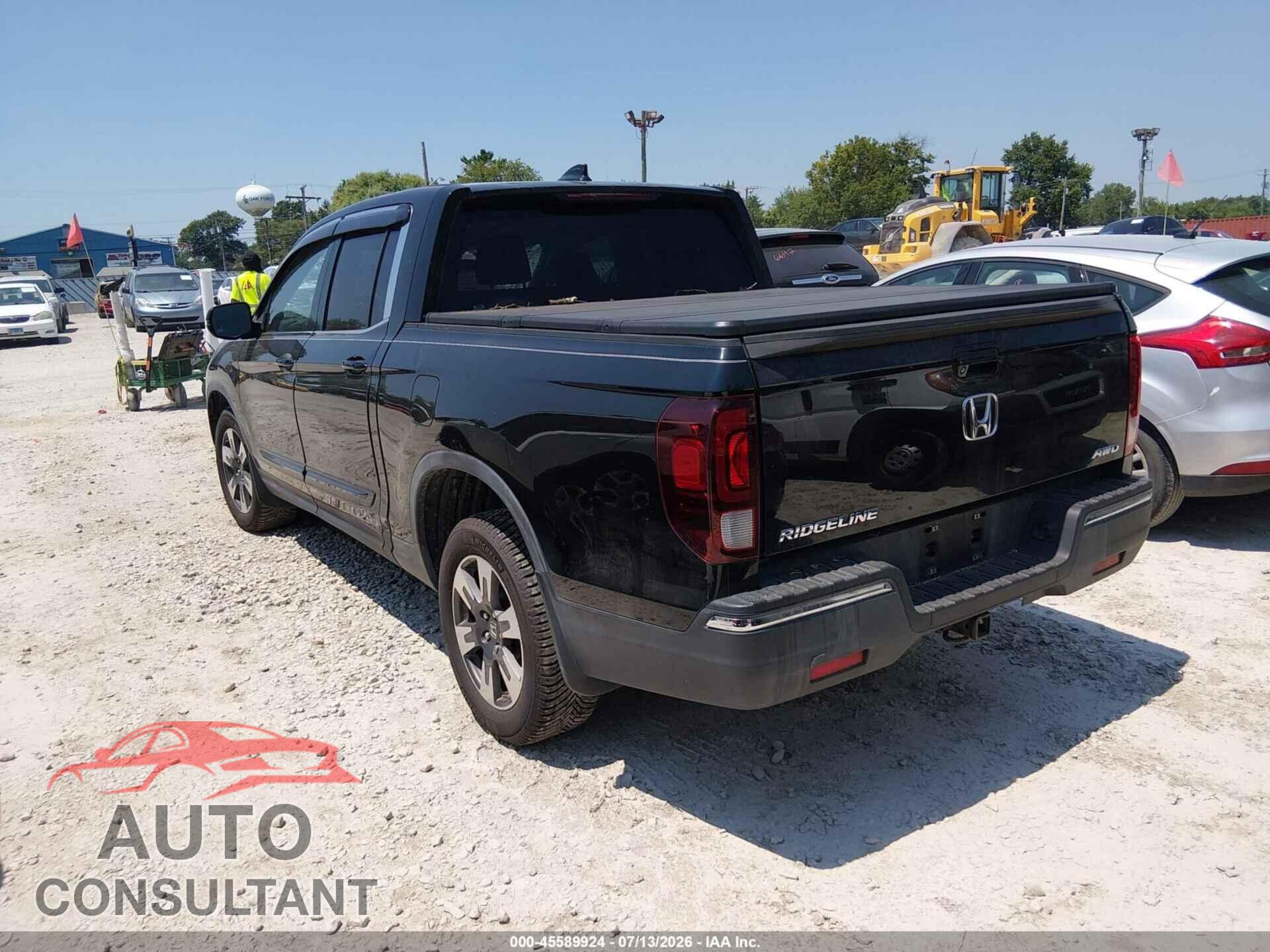 HONDA RIDGELINE 2017 - 5FPYK3F61HB028985