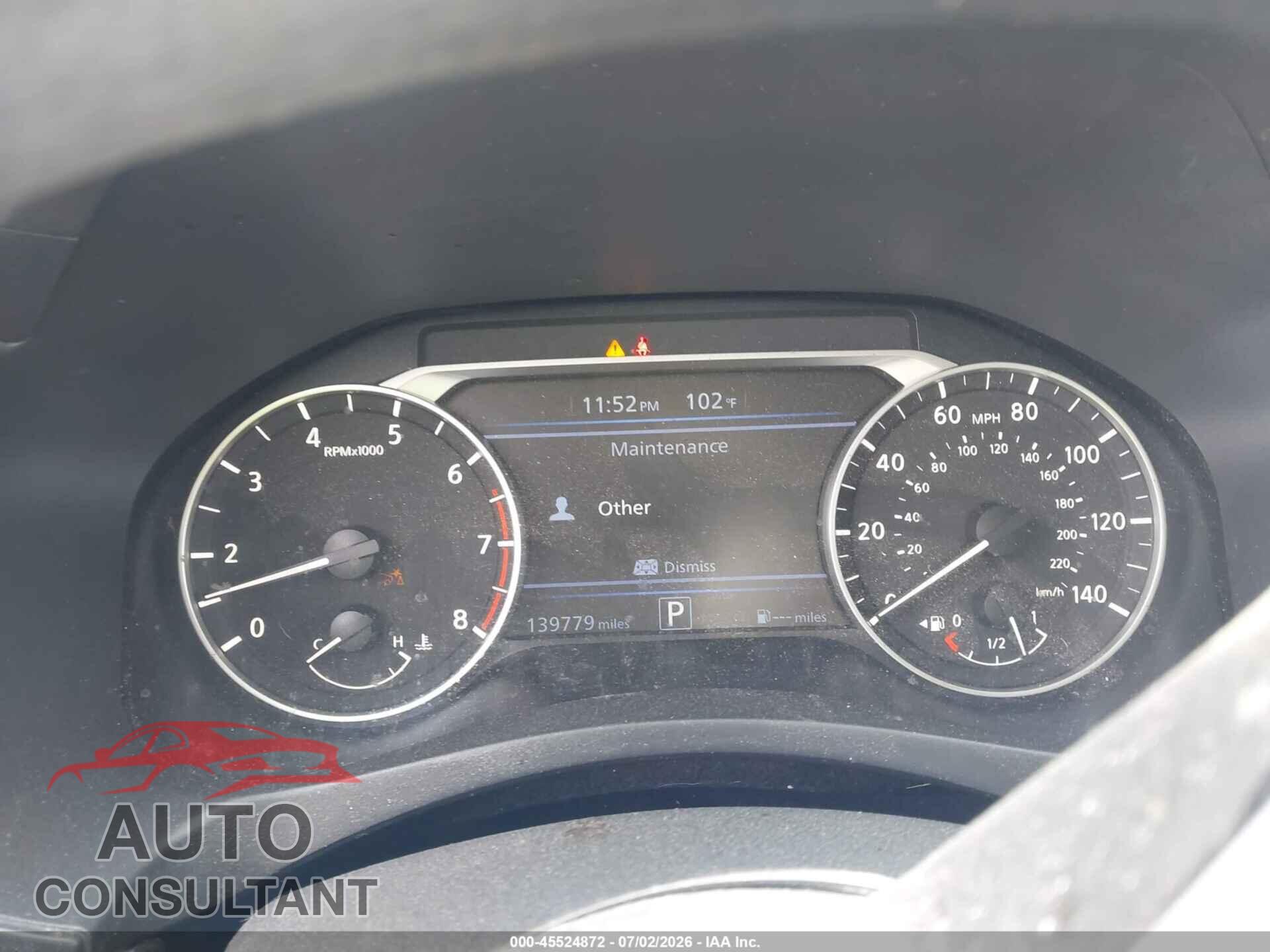 NISSAN ALTIMA 2021 - 1N4BL4DVXMN300916