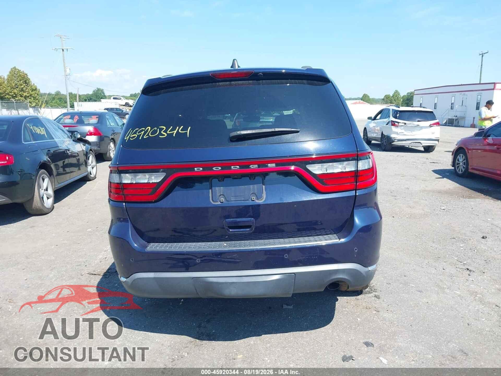 DODGE DURANGO 2017 - 1C4RDHAG5HC724444