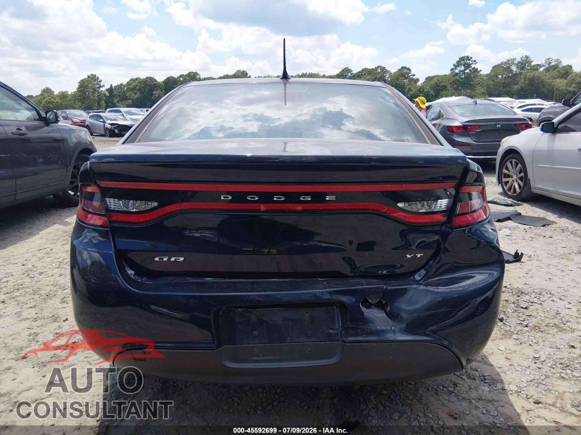 DODGE DART 2013 - 1C3CDFBAXDD194615