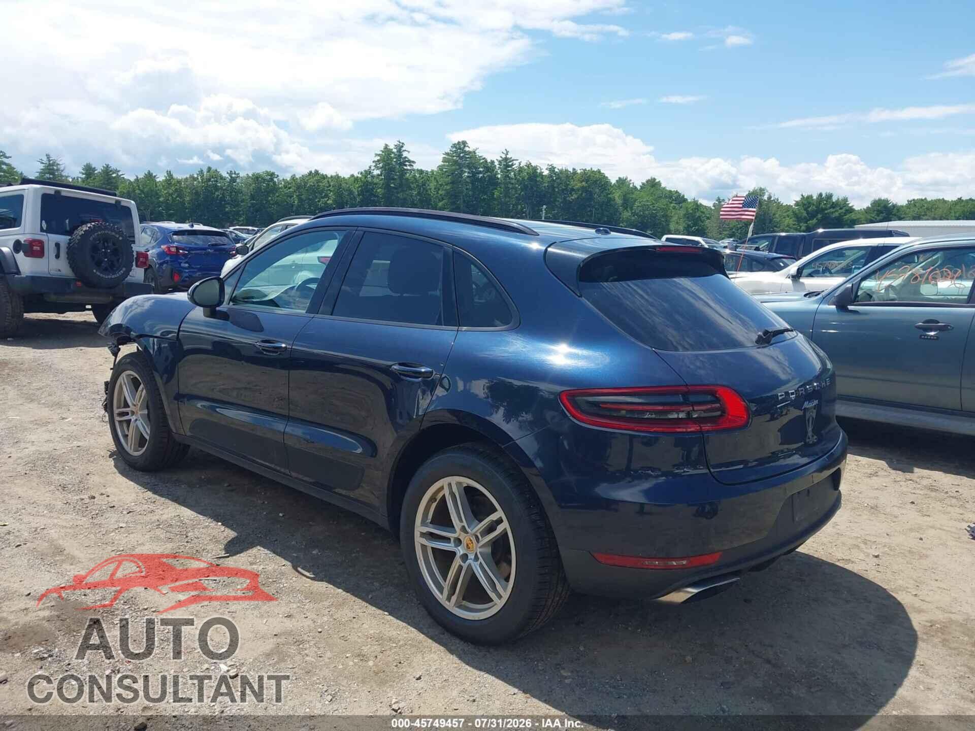 PORSCHE MACAN 2017 - WP1AA2A51HLB06134