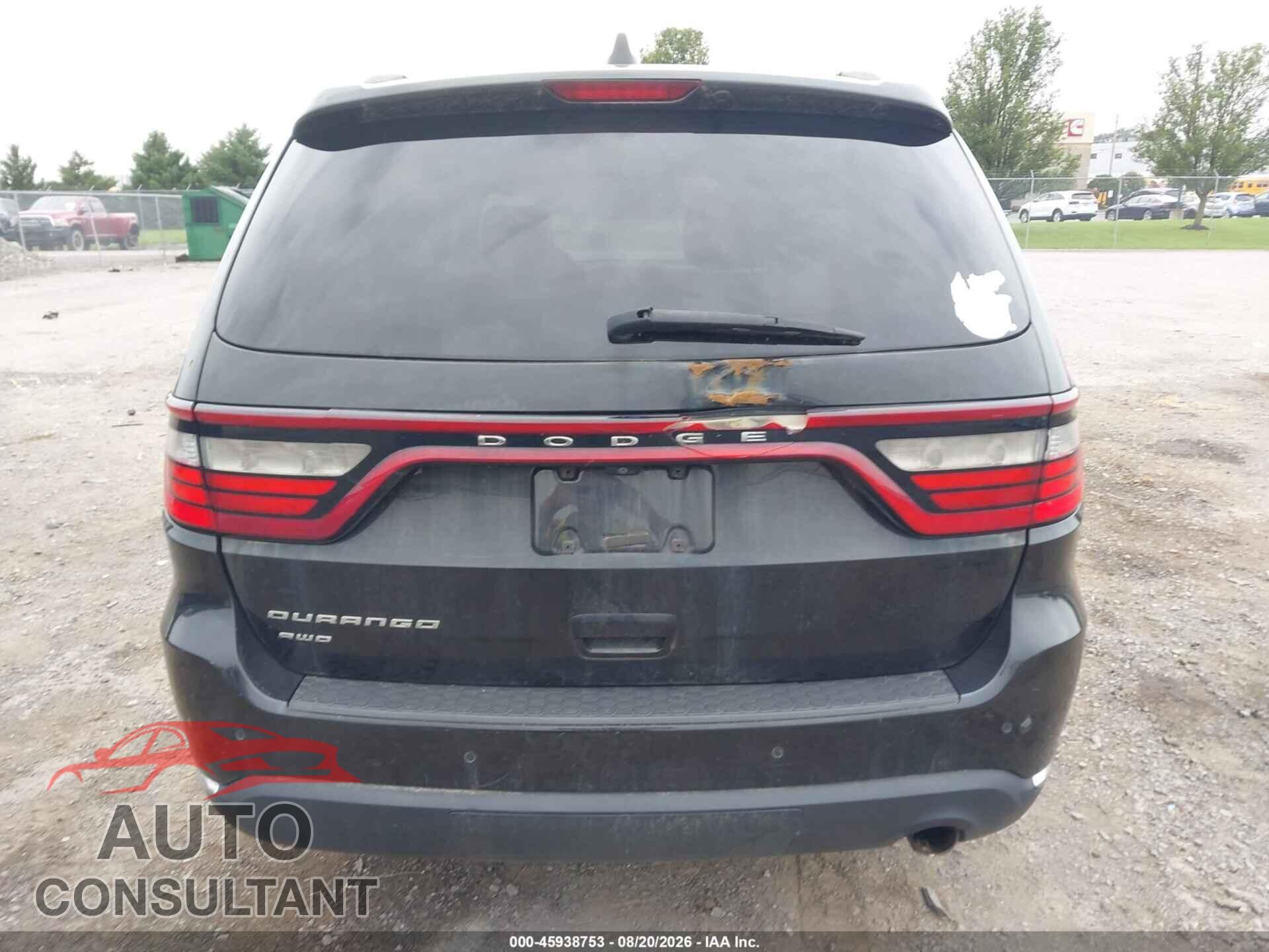 DODGE DURANGO 2014 - 1C4RDJAG0EC598075