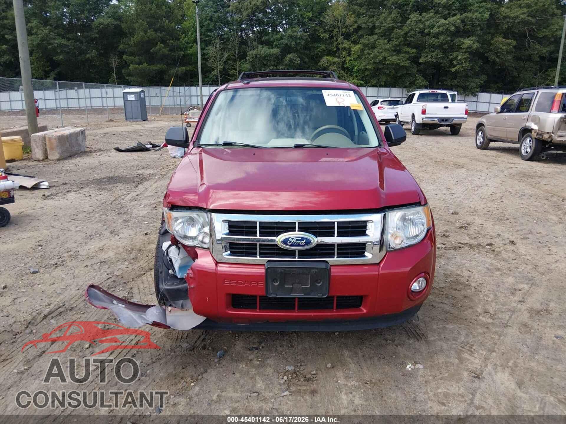 FORD ESCAPE 2011 - 1FMCU0D75BKA66068