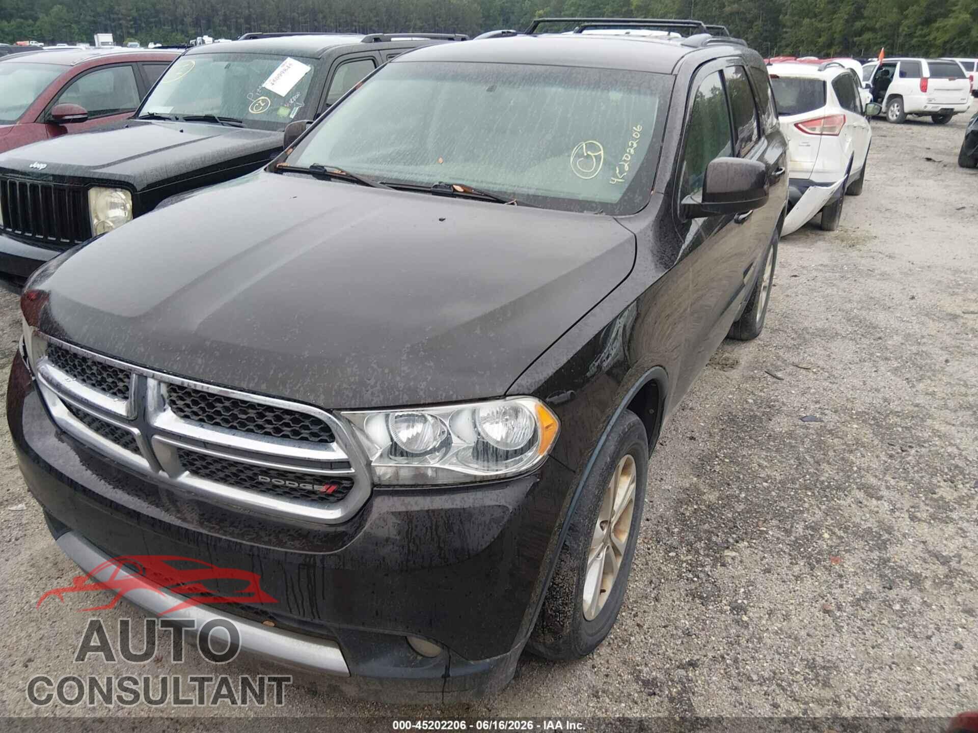 DODGE DURANGO 2012 - 1C4RDJAG4CC207328