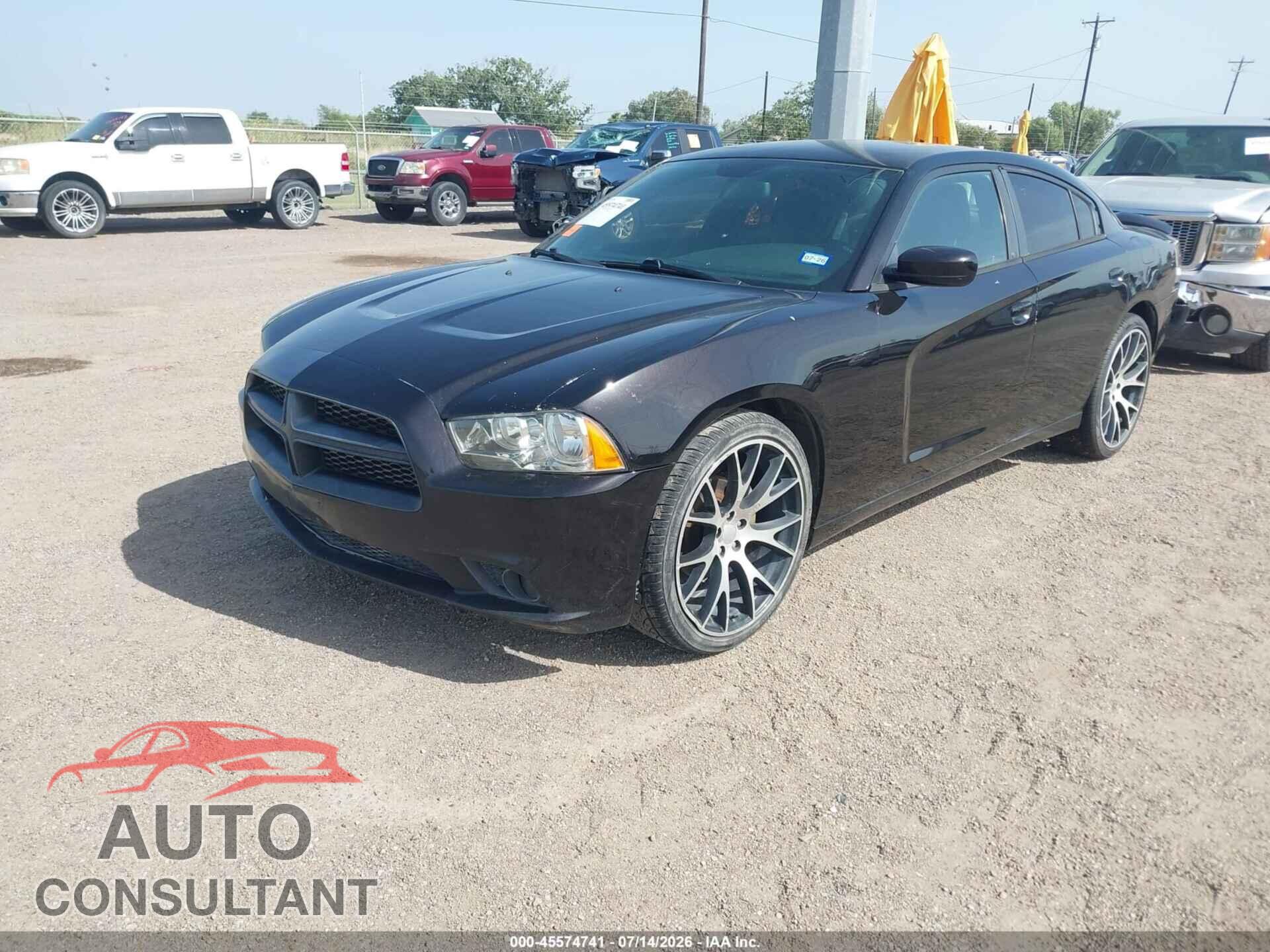 DODGE CHARGER 2013 - 2C3CDXHG2DH587352
