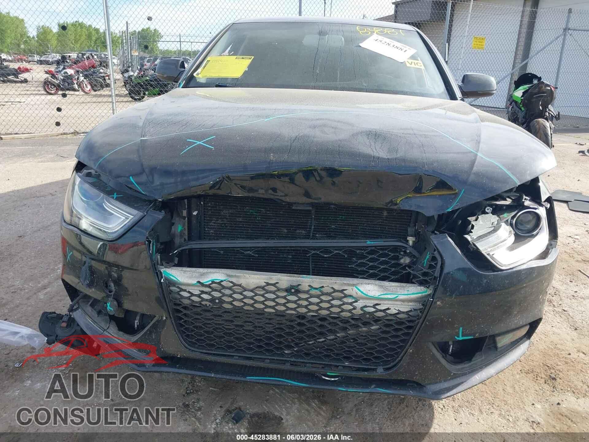AUDI A4 2013 - WAUFFAFL7DN018792