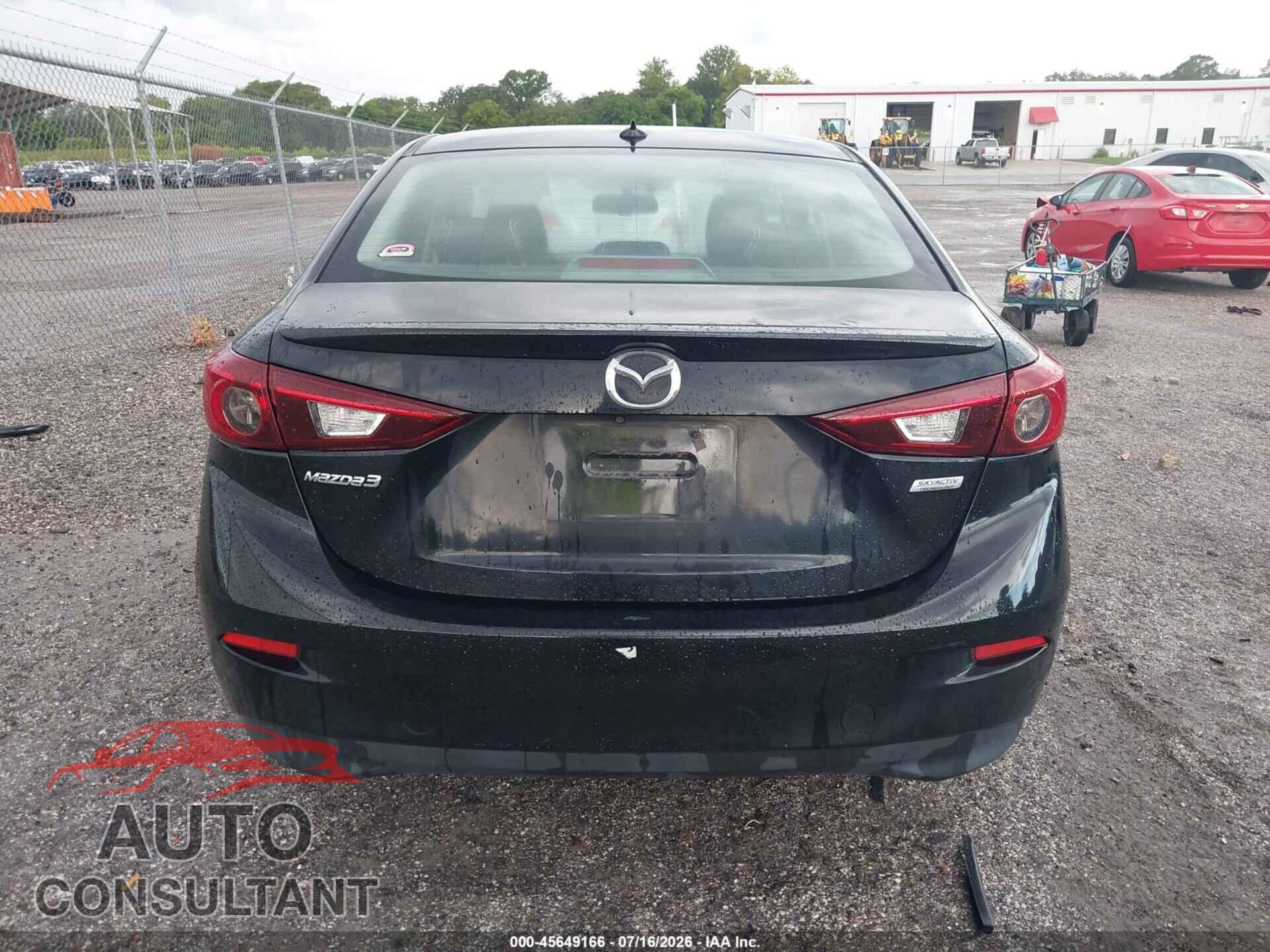 MAZDA MAZDA3 2016 - JM1BM1W78G1343473