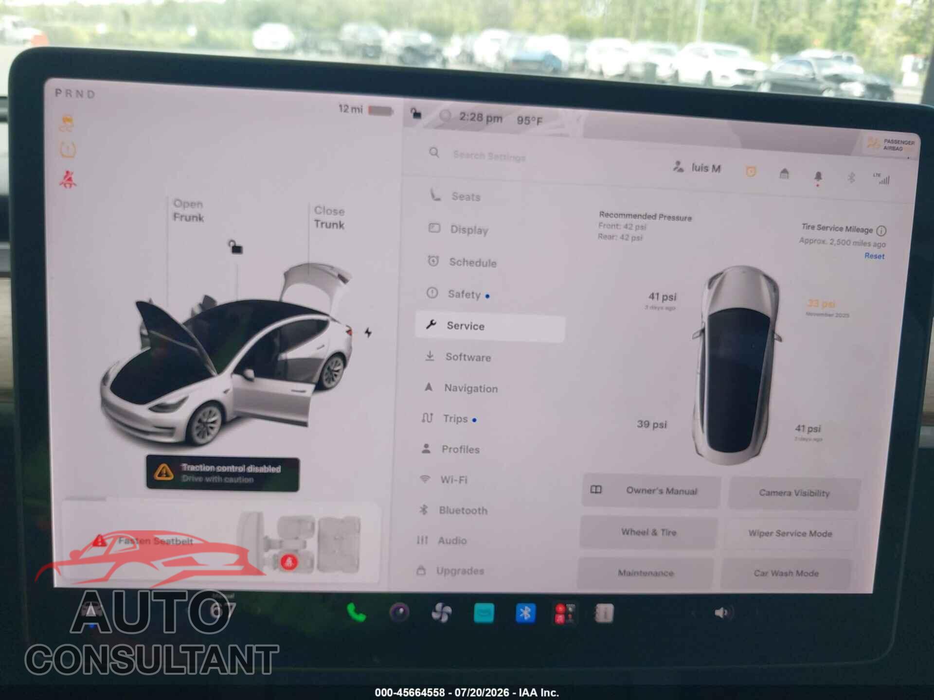 TESLA MODEL 3 2021 - 5YJ3E1EA8MF856708