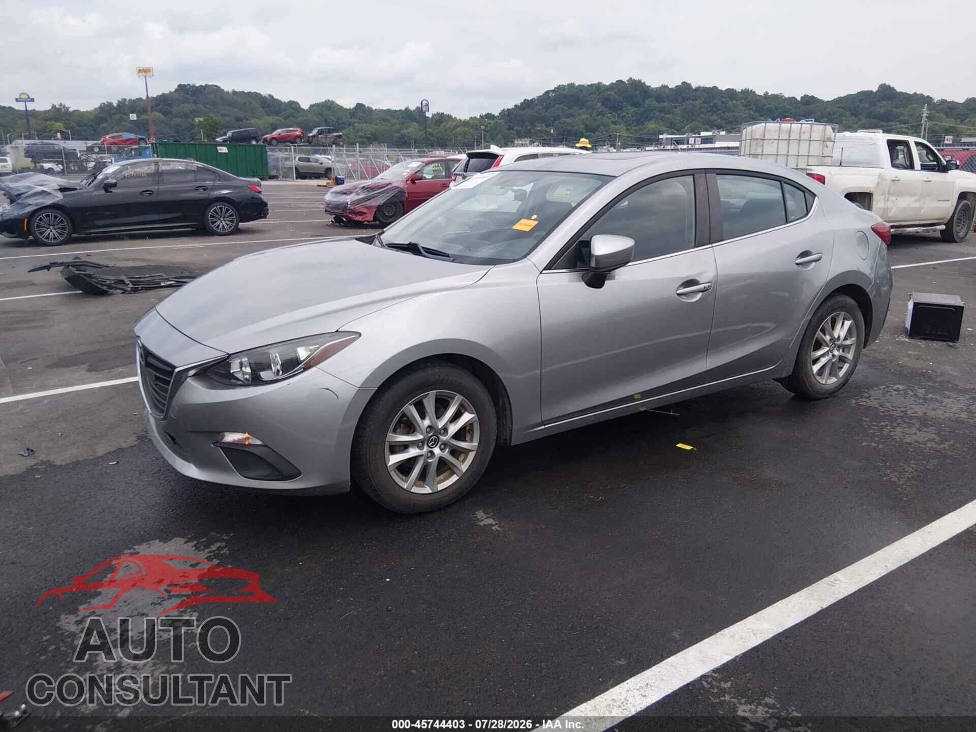 MAZDA MAZDA3 2014 - JM1BM1V76E1187111