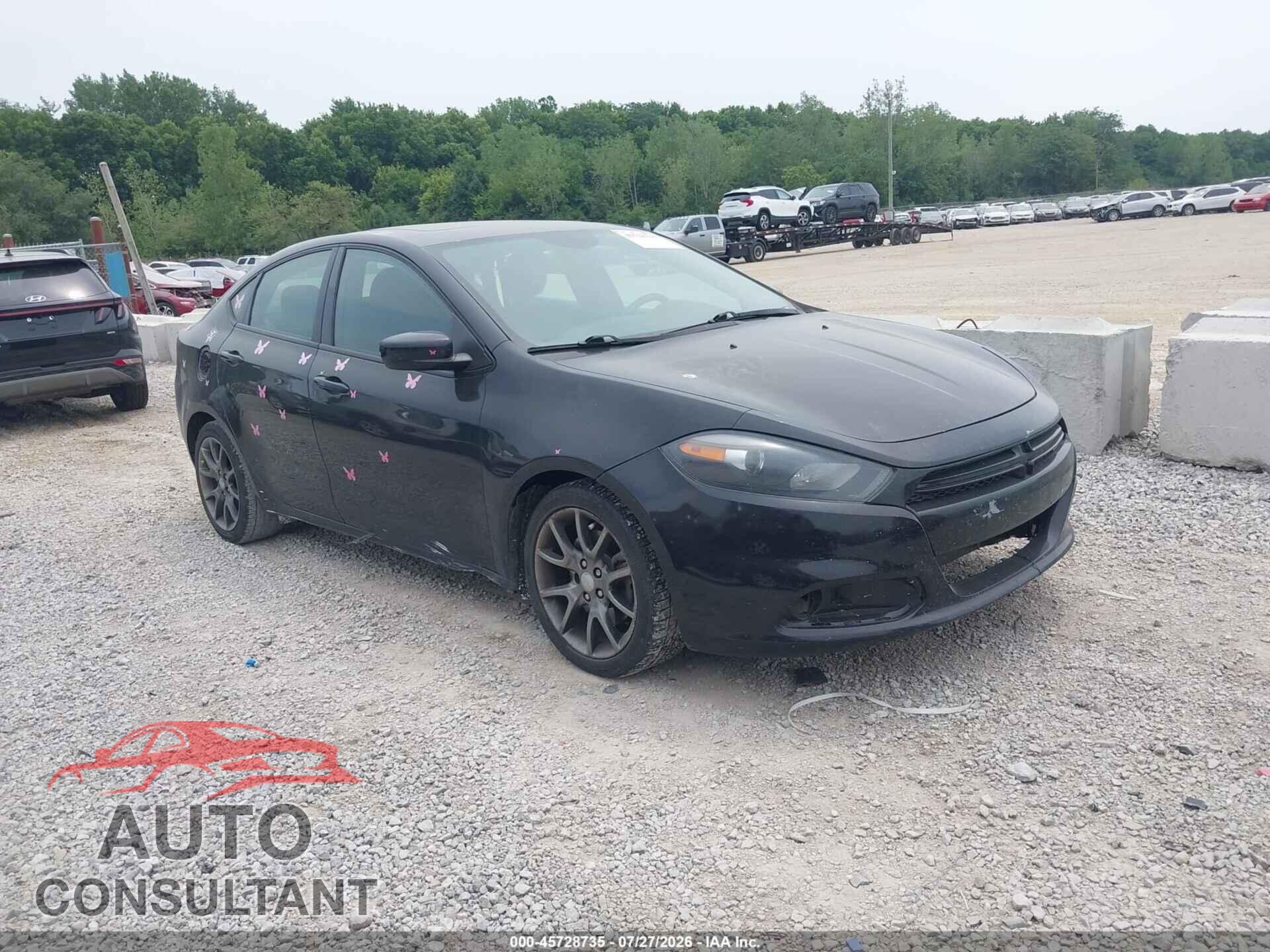DODGE DART 2013 - 1C3CDFBA4DD339020
