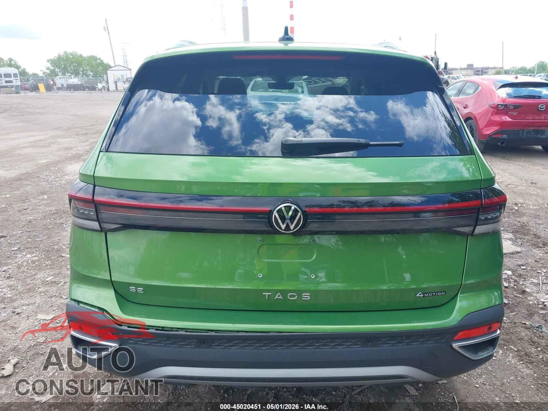 VOLKSWAGEN TAOS 2025 - 3VVVC7B20SM034543