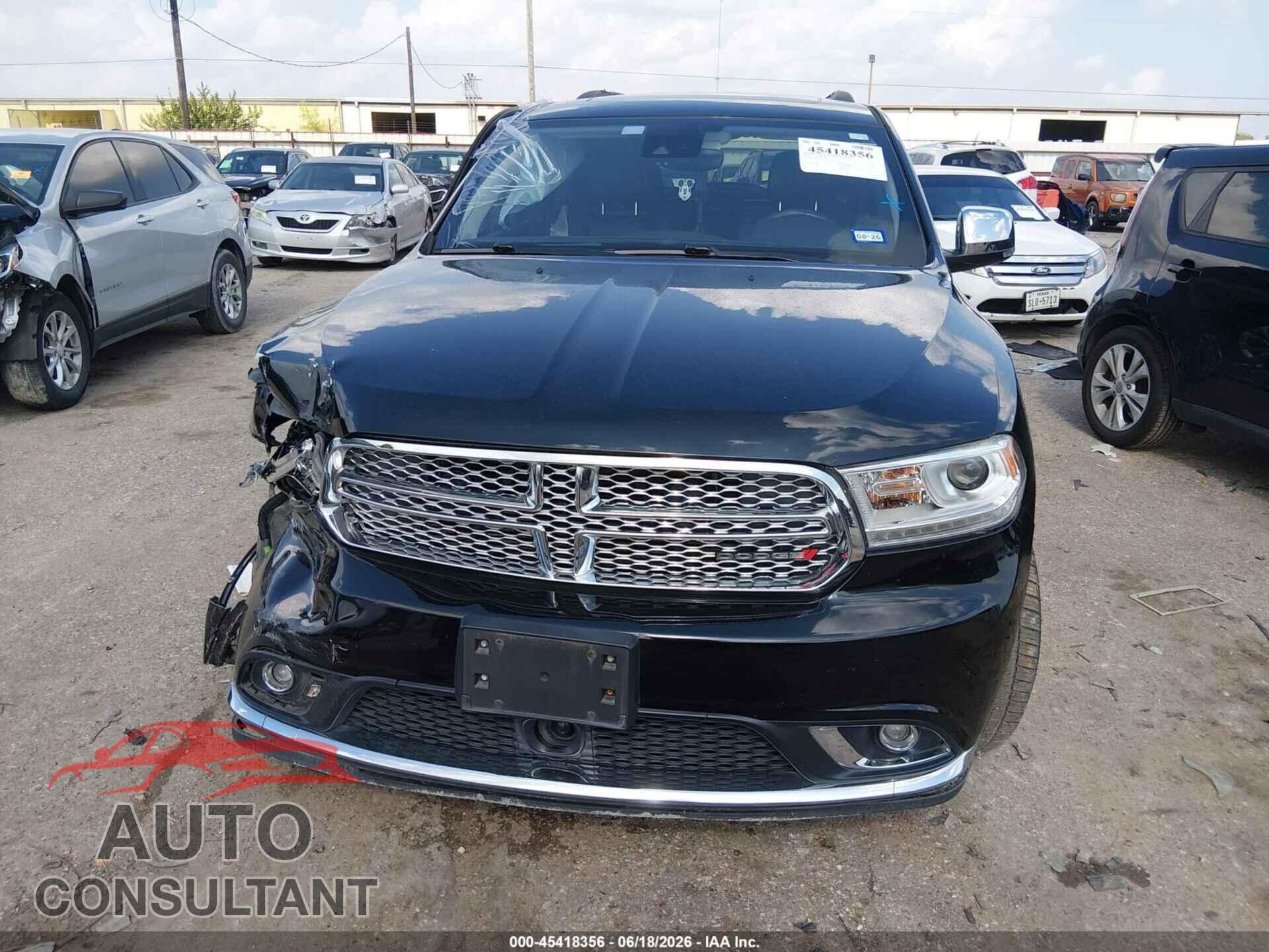DODGE DURANGO 2017 - 1C4RDHEG7HC774689