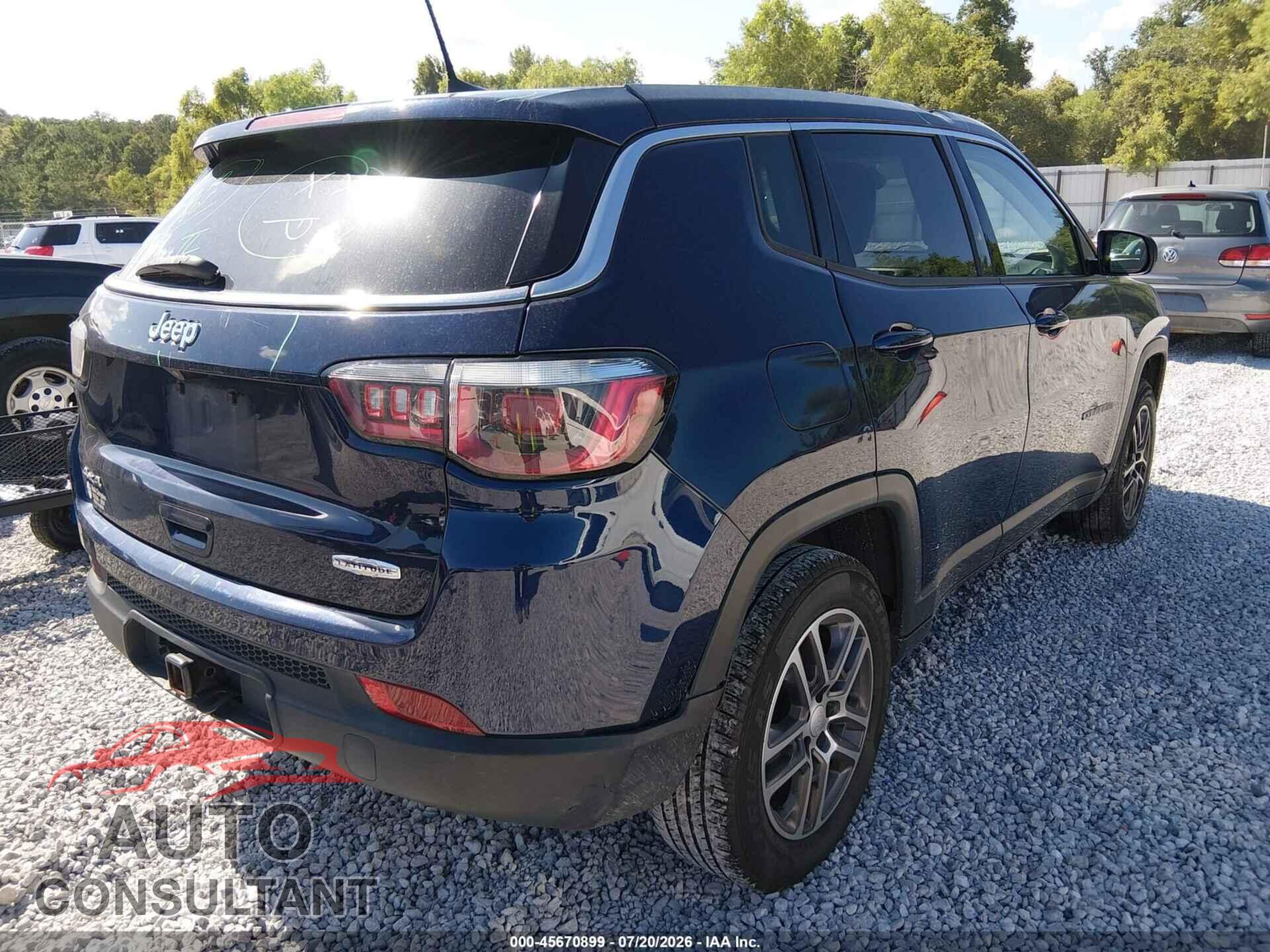 JEEP COMPASS 2017 - 3C4NJDBB8HT692452