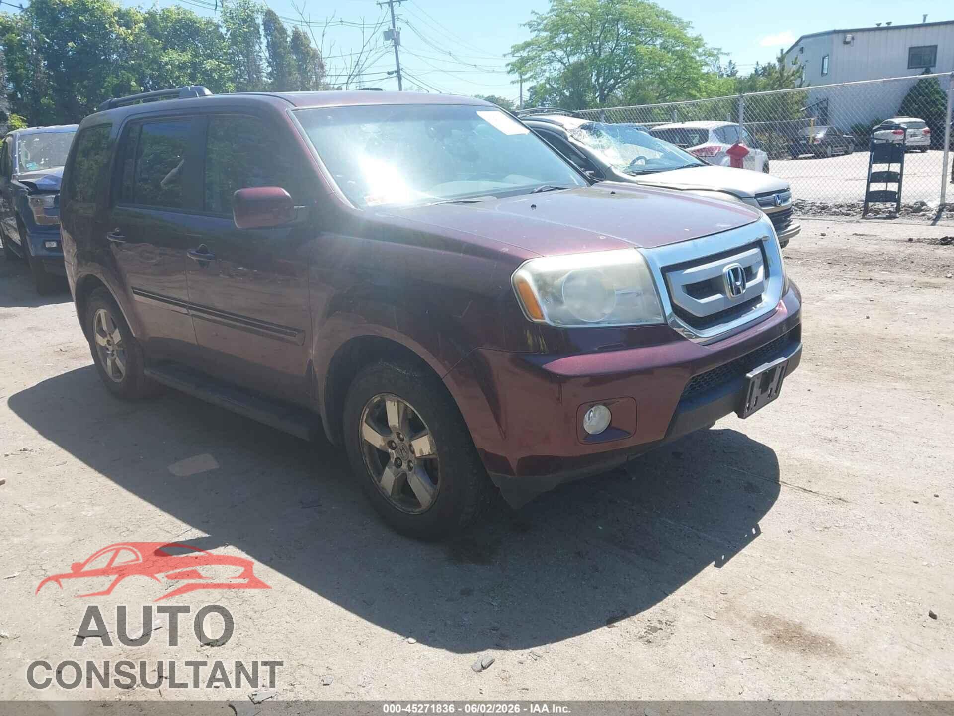 HONDA PILOT 2011 - 5FNYF4H56BB047403