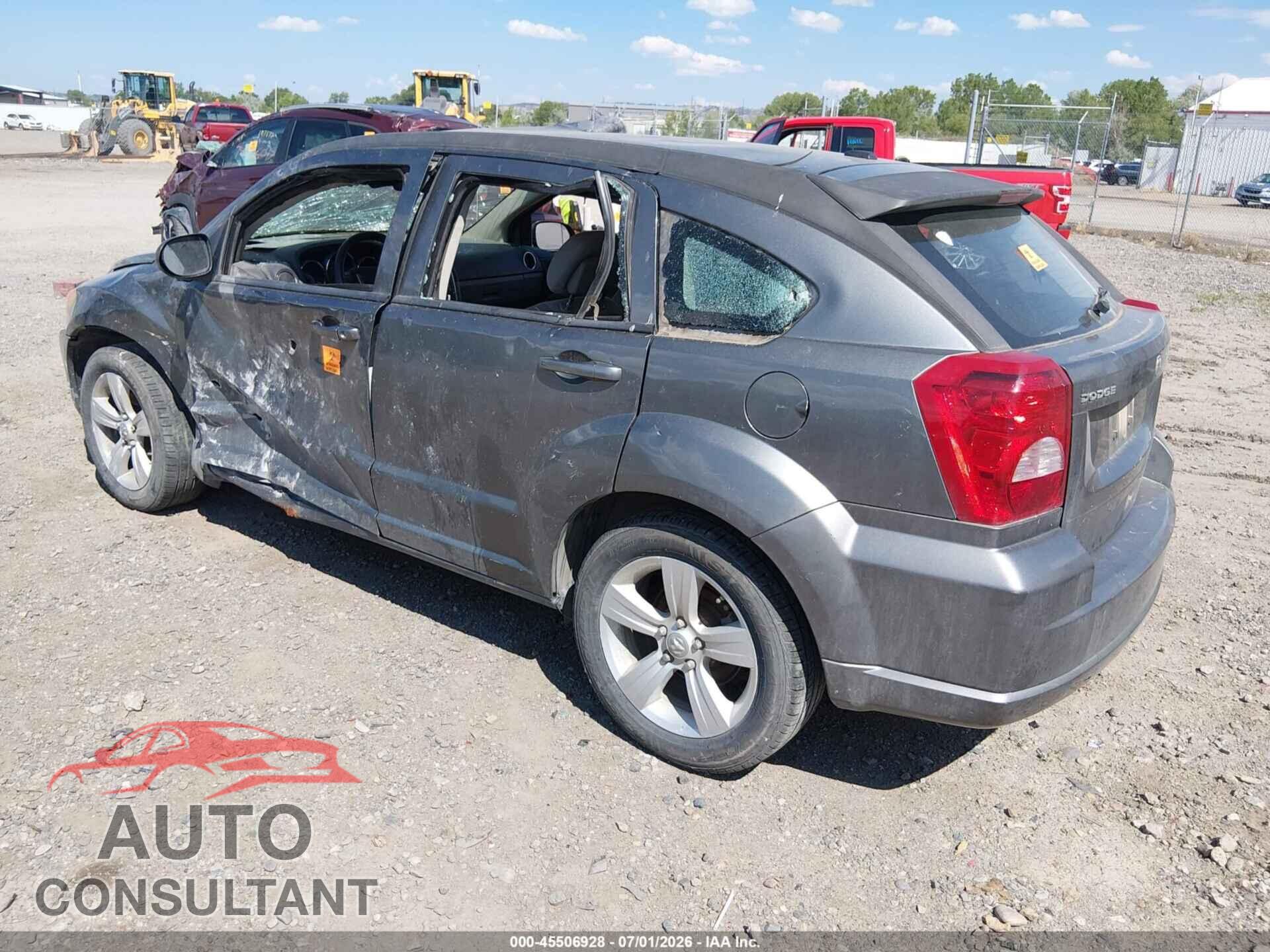 DODGE CALIBER 2012 - 1C3CDWDA9CD536745