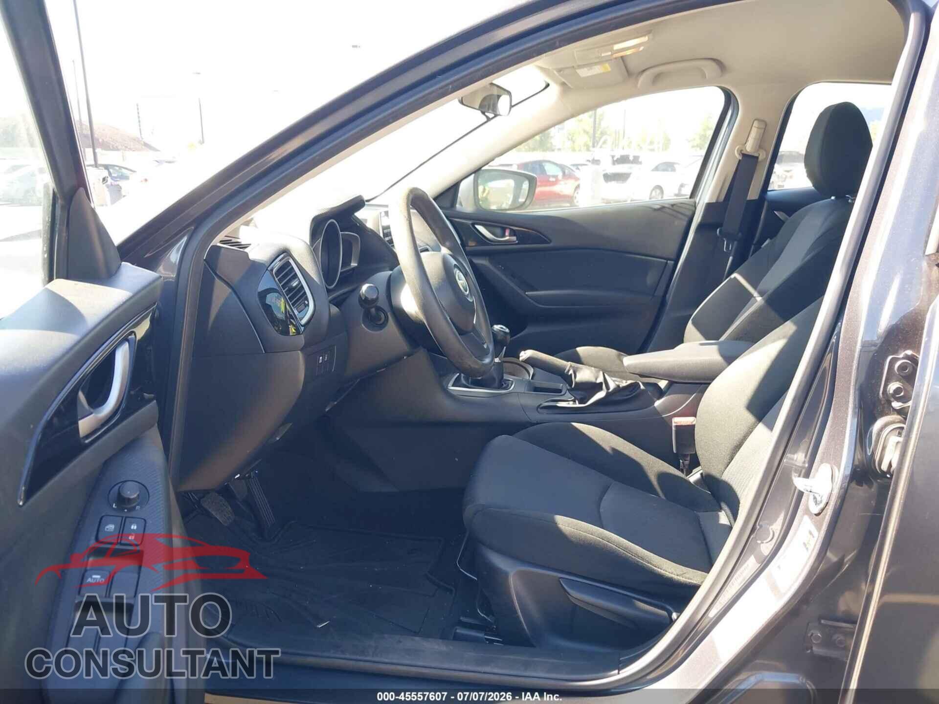 MAZDA MAZDA3 2014 - JM1BM1K72E1172528