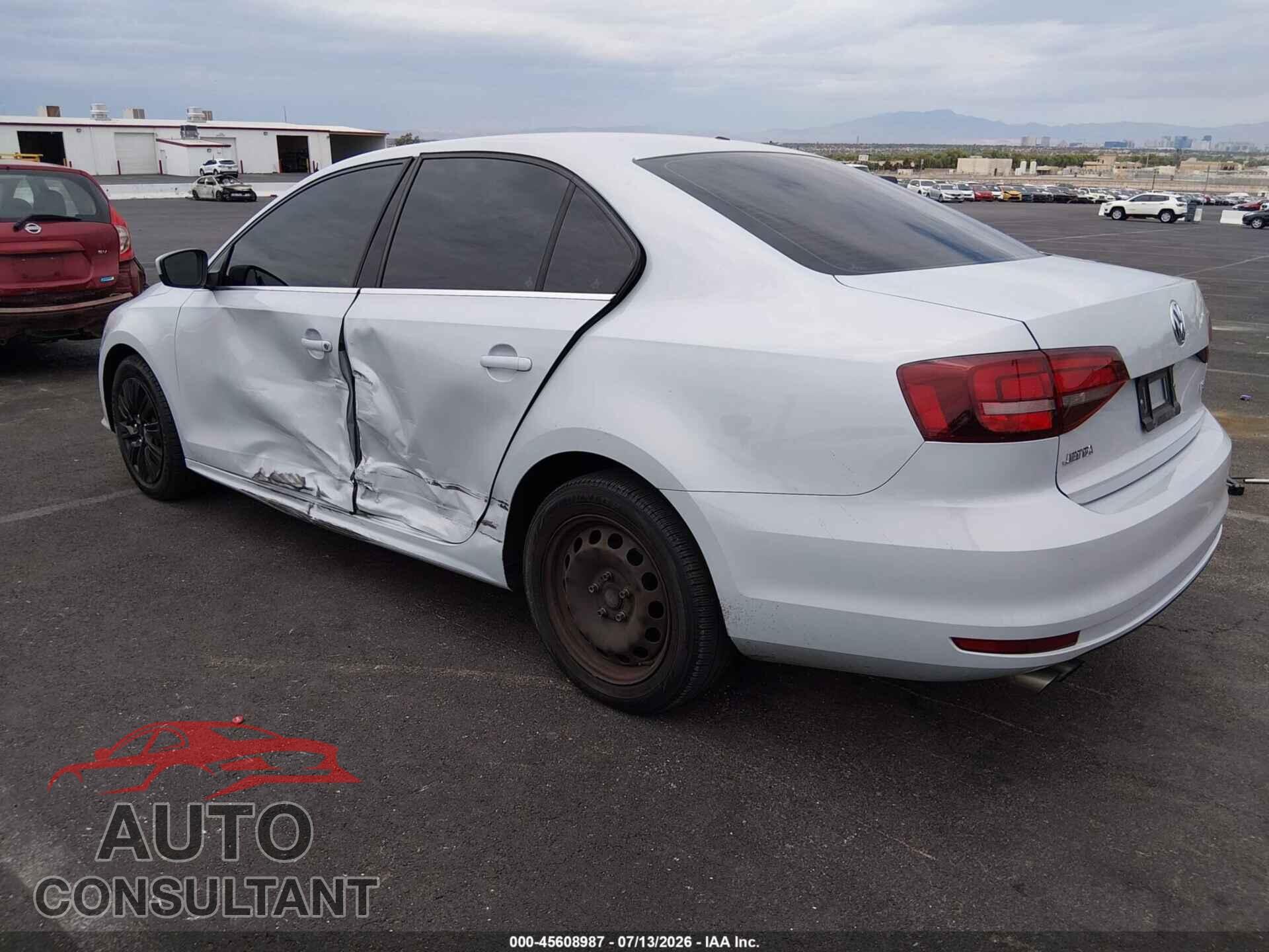 VOLKSWAGEN JETTA 2017 - 3VW2B7AJ2HM341134