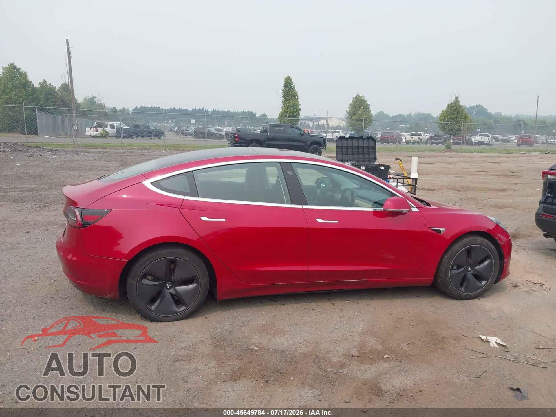 TESLA MODEL 3 2018 - 5YJ3E1EA6JF122970