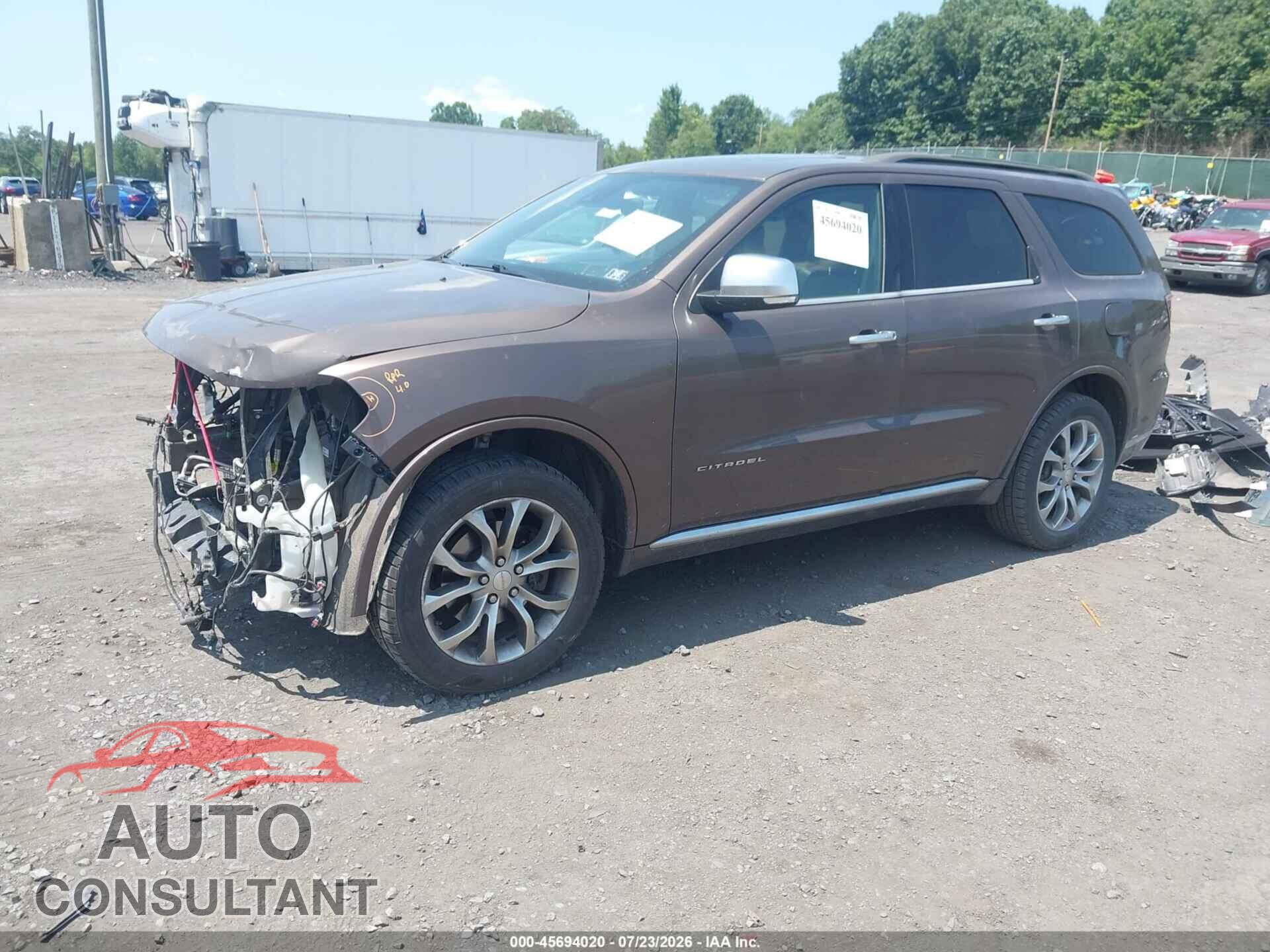DODGE DURANGO 2018 - 1C4RDJEG3JC363884