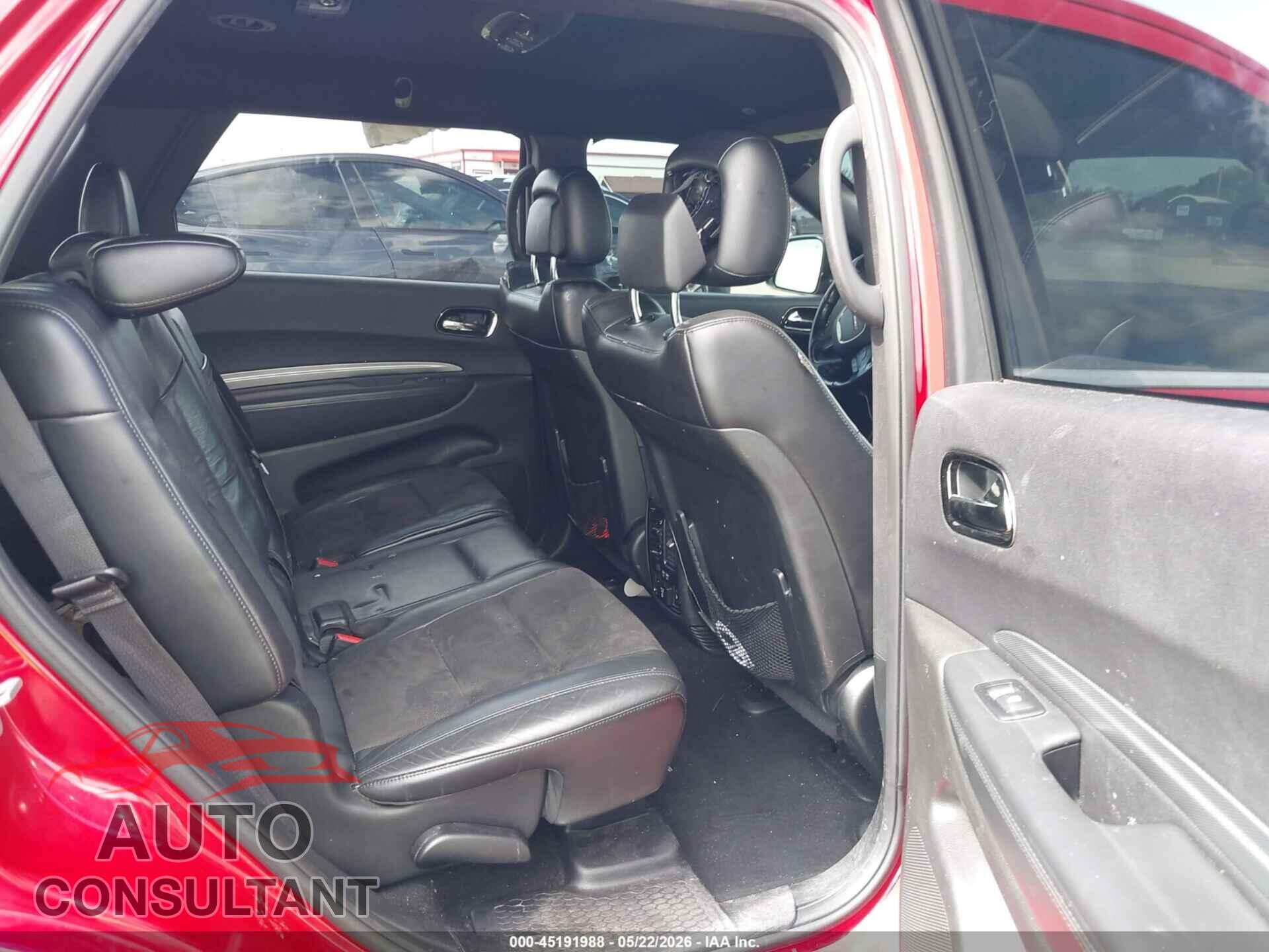 DODGE DURANGO 2019 - 1C4SDHCT8KC820510