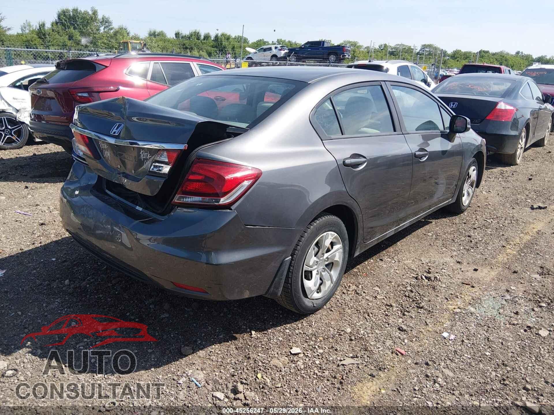 HONDA CIVIC 2013 - 2HGFB2F55DH569514