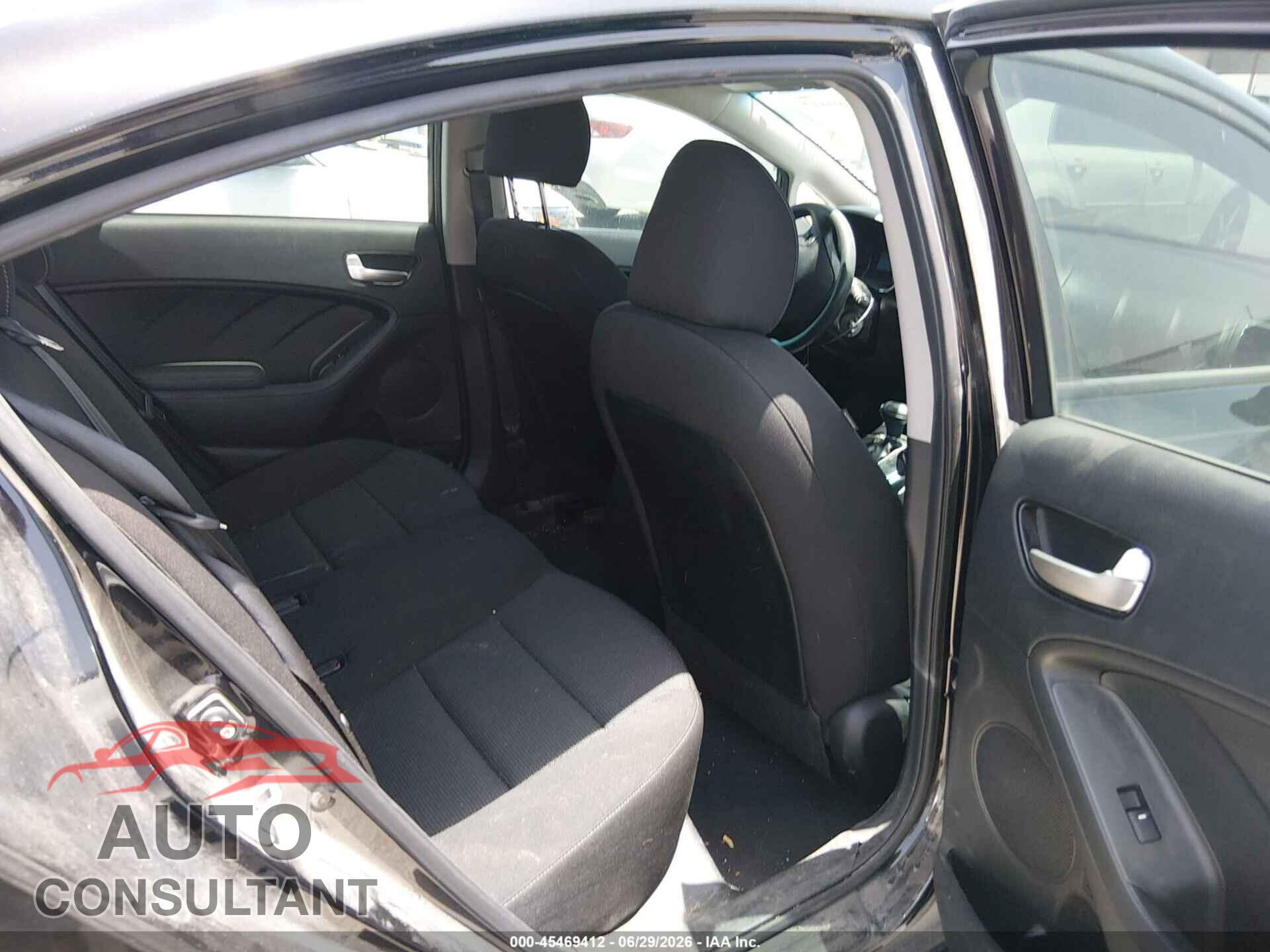 KIA FORTE 2017 - 3KPFK4A72HE106962